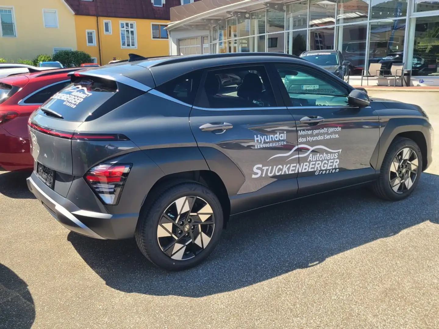 Hyundai KONA (SX2) GO Plus 1.0 T-GDI 2WD k5bu1 Grijs - 2