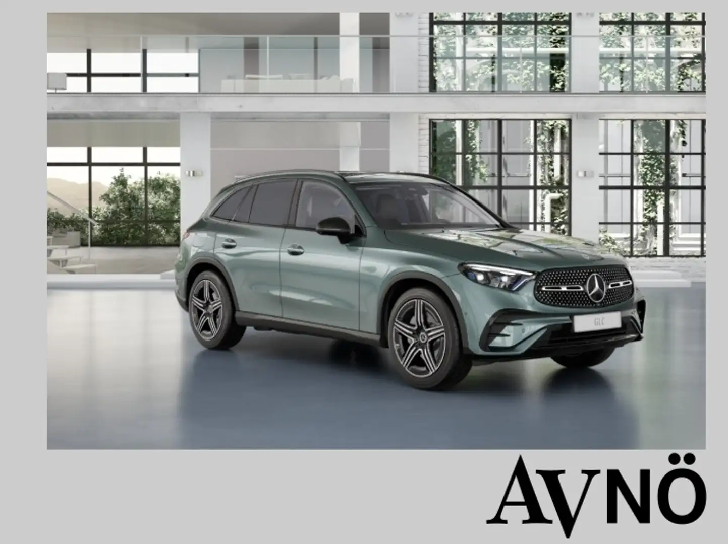 Mercedes-Benz GLC 220 d 4MATIC AMG-Line, AHK Verde - 1