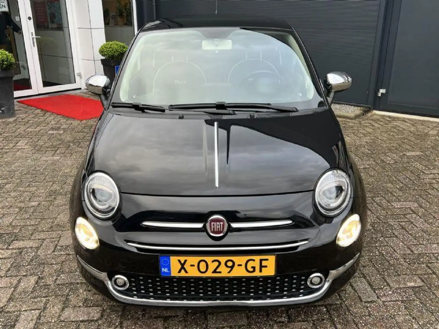 Fiat 500 1.2 Pop Star Automaat | Panoramadak | Parkeersenso Zwart - 2