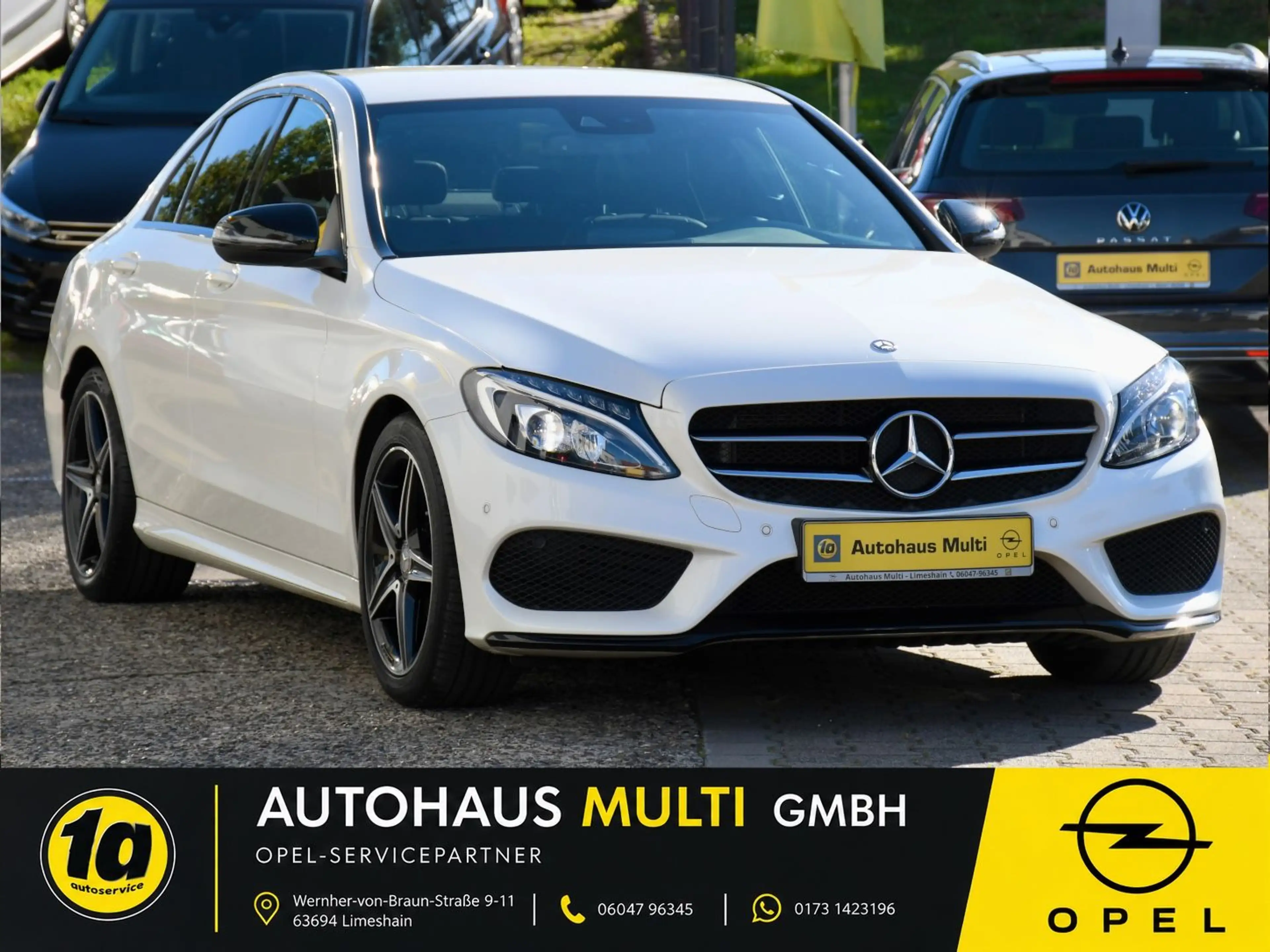 Mercedes-Benz C 180 Lim. AMG Night Voll Leder Navi LED Sitzh