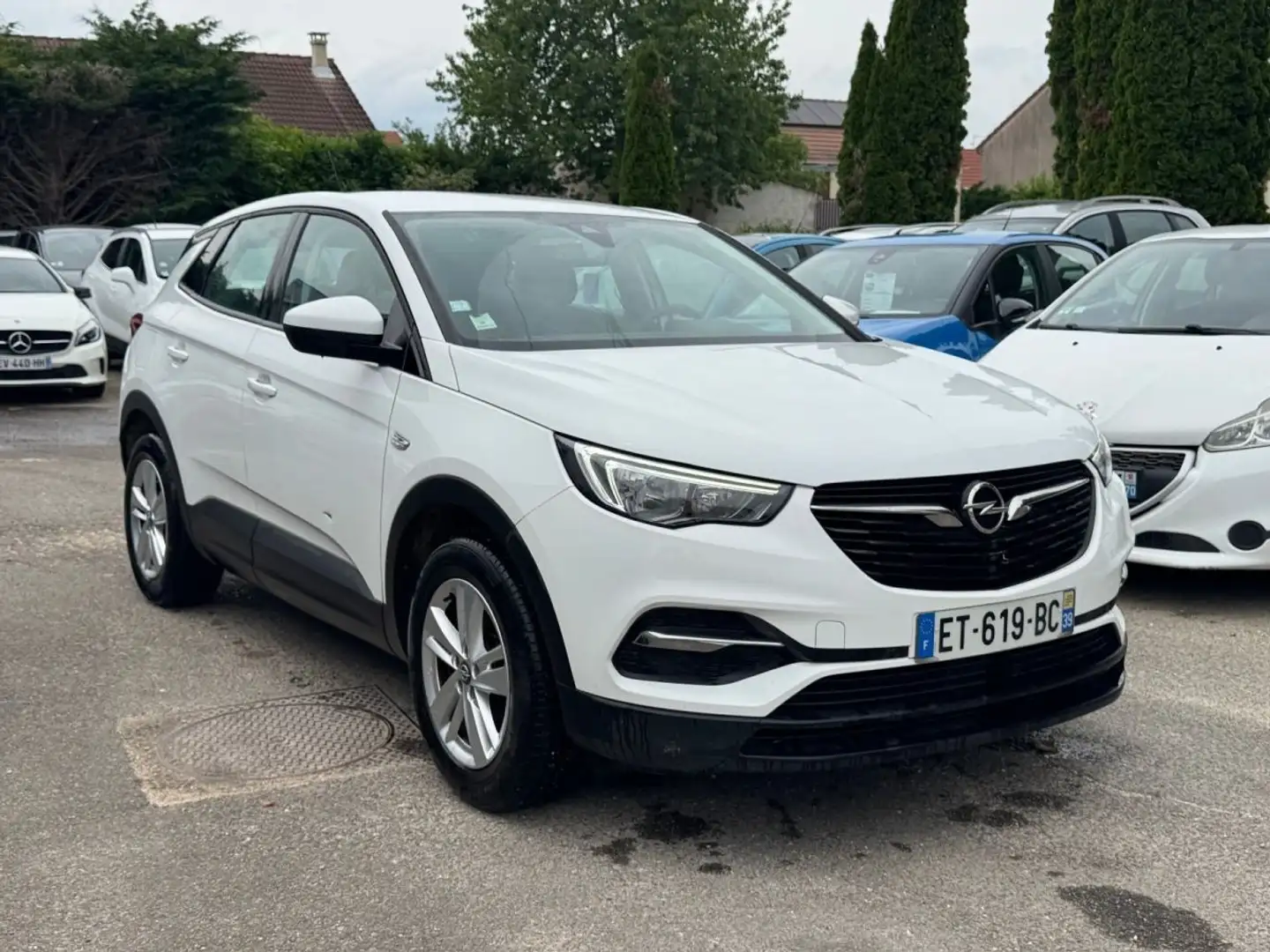 Opel Grandland X 1.2 Turbo 130 ch ECOTEC Edition Blanc - 2