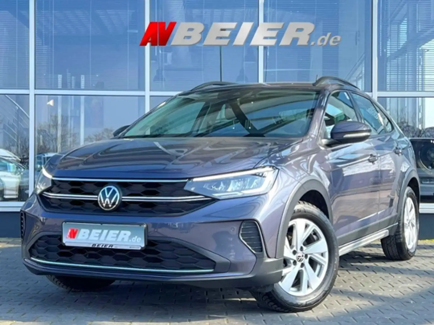 Volkswagen Taigo LED Sitzheiz 2xParktronik Alu Navi Spurhalte Life Gris - 1