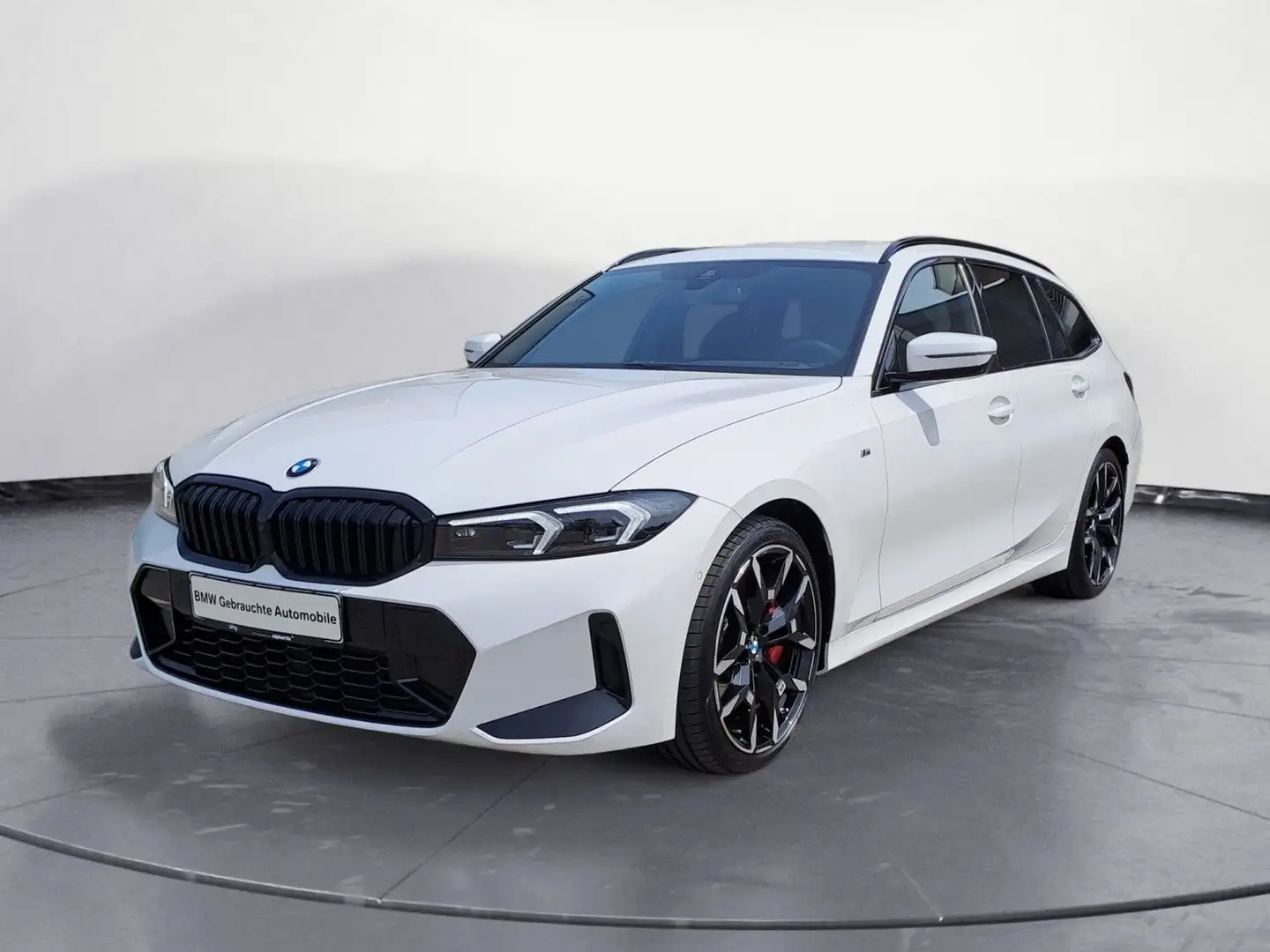 BMW 320 d xDrive Touring Automatic M Sportpaket pro A Weiß - 2