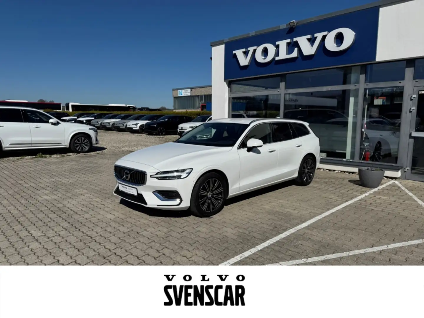 Volvo V60 Inscription T4 EU6d-T Navi Leder Digitales Cockpit Blanc - 1
