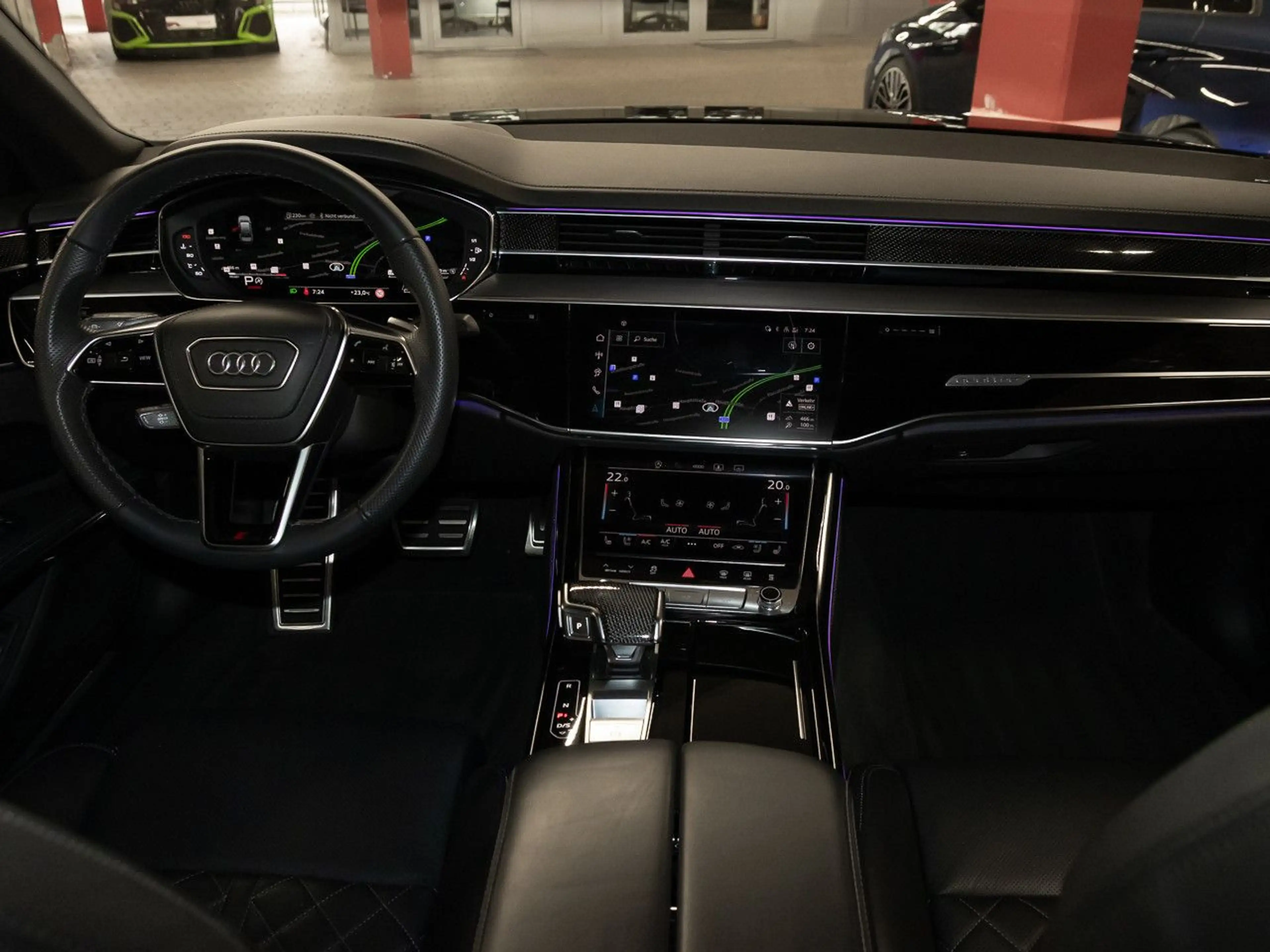 Audi S8 4.0 TFSI quattro Matrix Keyless 360° B&O 21" — photo 12