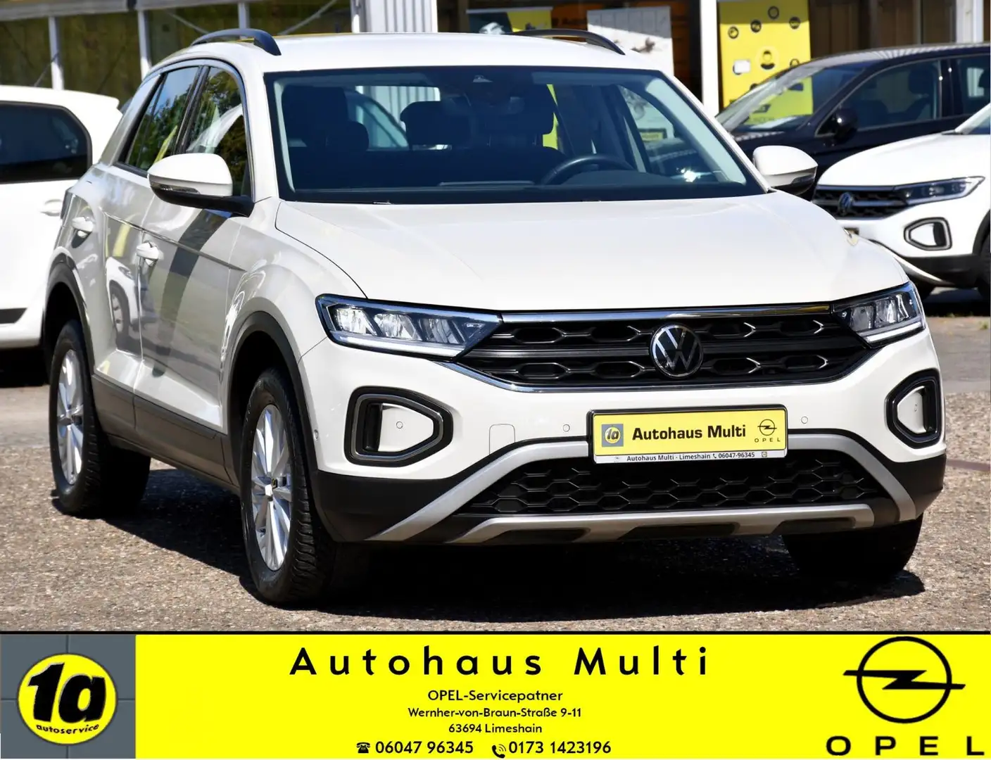 Volkswagen T-Roc Life 2.0TDI 150PS DigTacho LED CarPlay AUT Grau - 1
