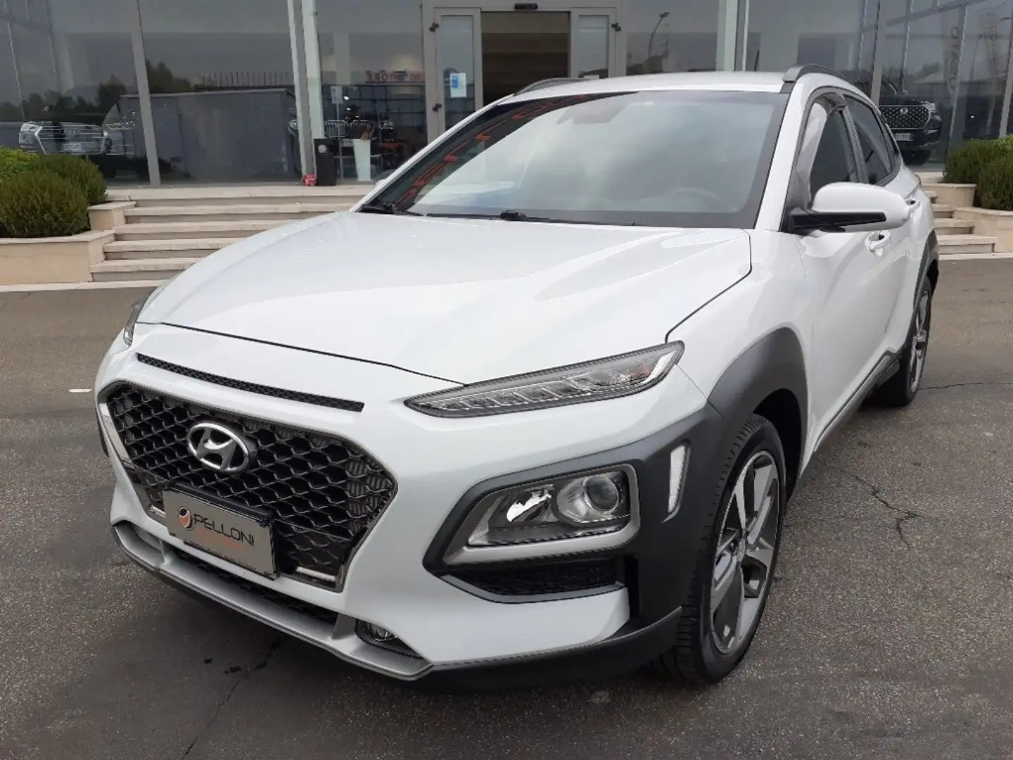 Hyundai KONA 1.6 CRDI 136 CV DCT Xpossible KM CERTIFICATI Blanco - 2