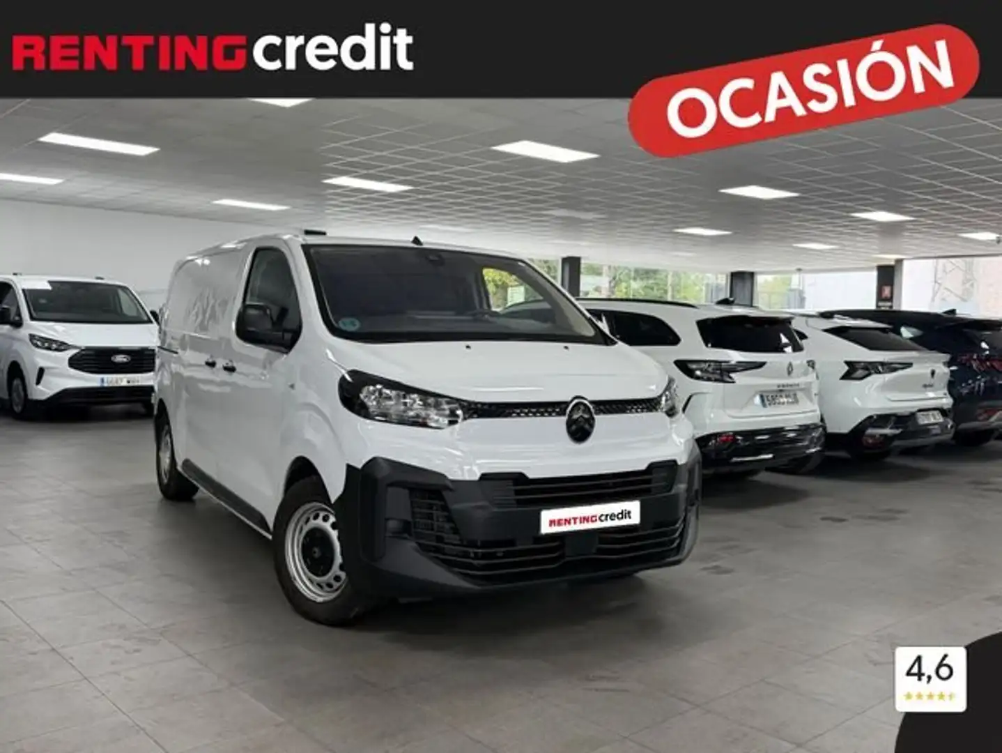 Citroën Jumpy Furgón Talla M BlueHDi 120 S&S 6v Blanco - 1