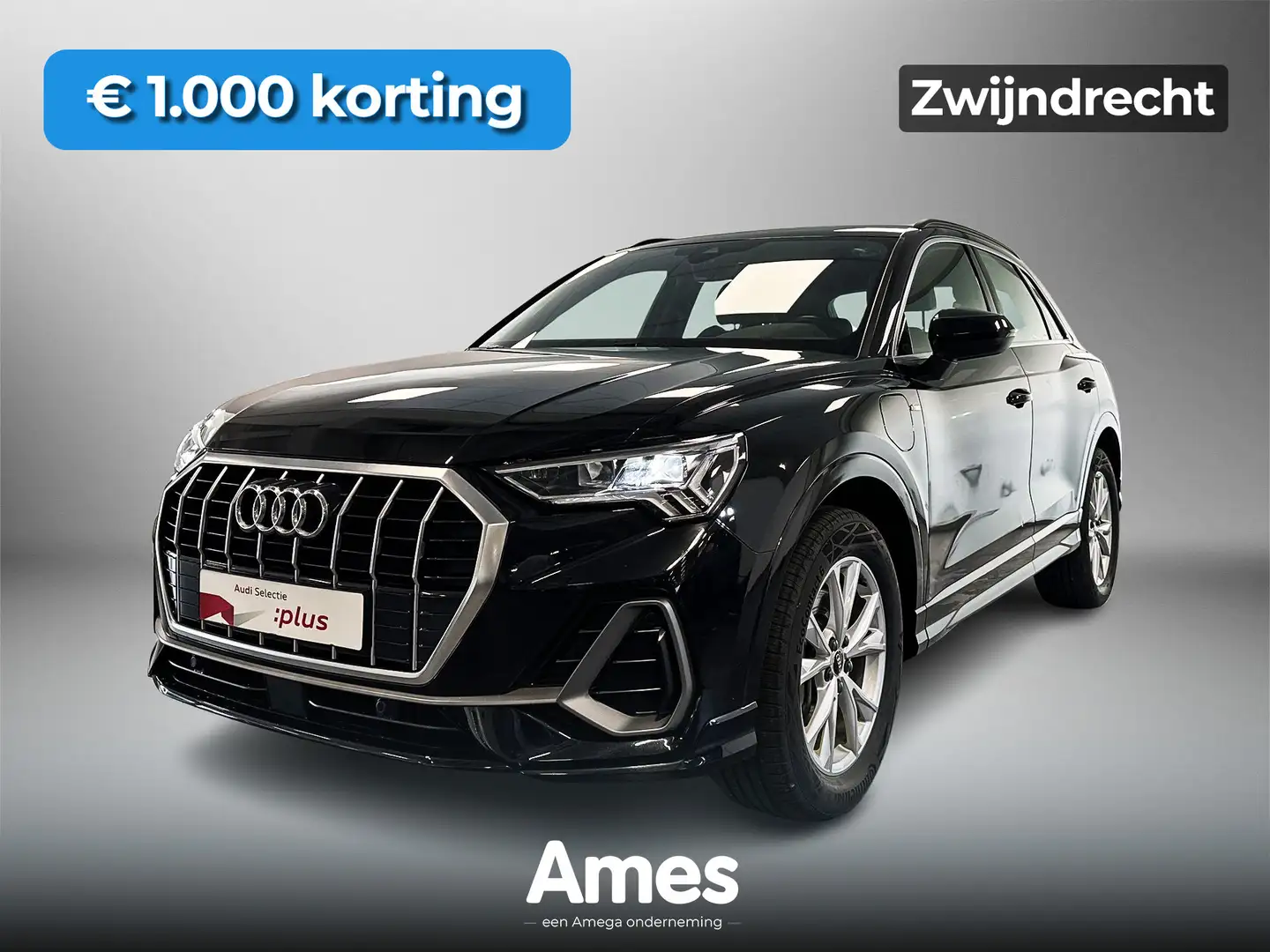 Audi Q3 45 245pk TFSI quattro S edition Stoelverwarming | Noir - 1