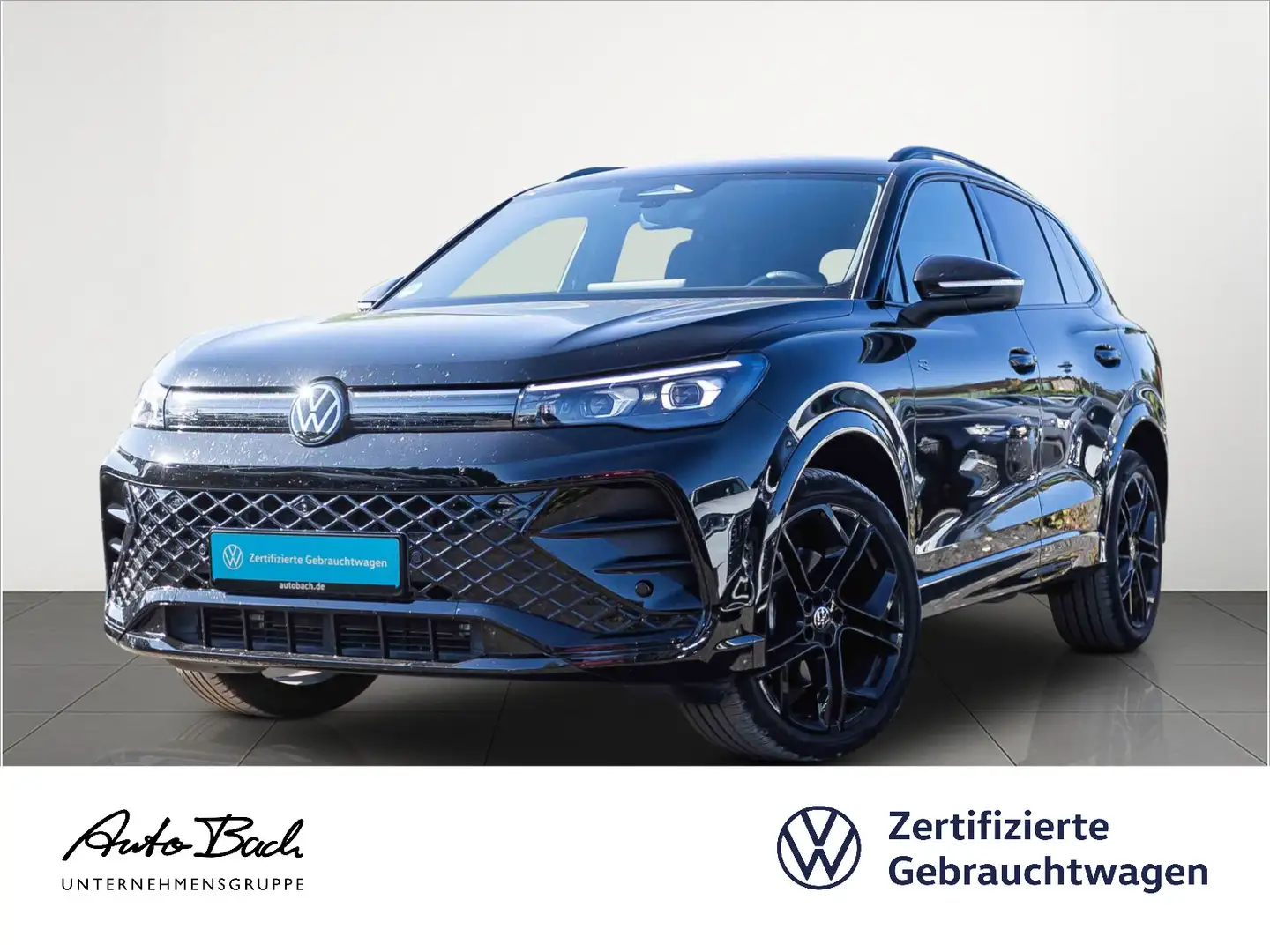 Volkswagen Tiguan 2.0 TDI "R-Line" 4M DSG Navi LED HuD Digi Schwarz - 1