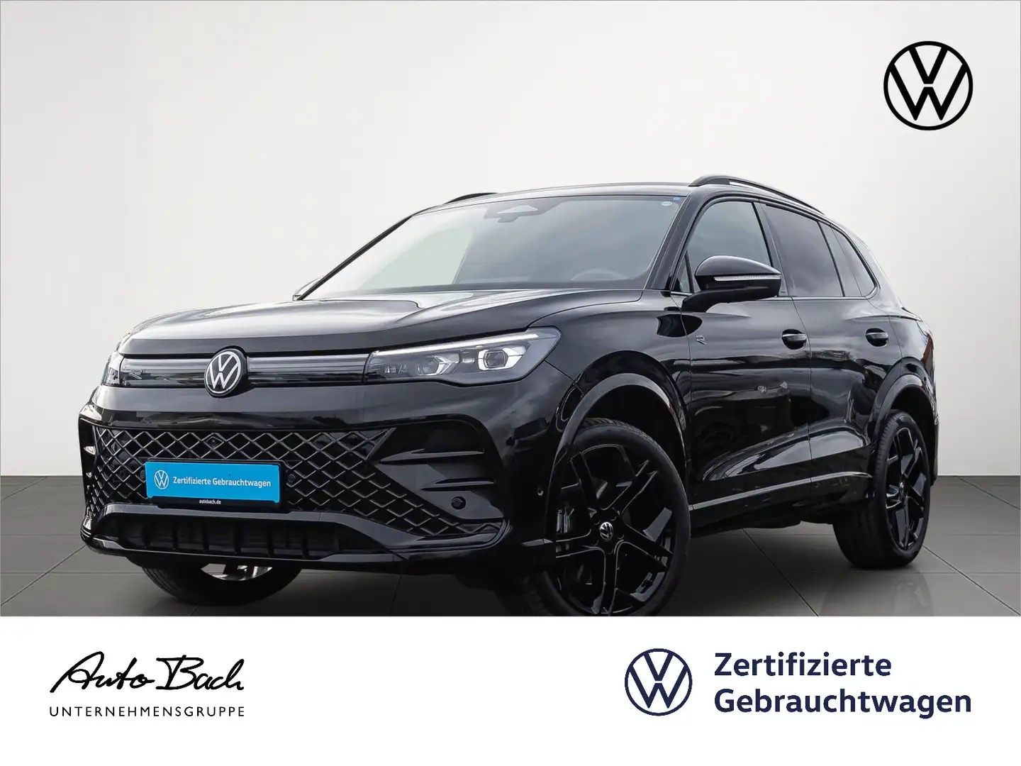 Volkswagen Tiguan 2.0 TDI "R-Line" 4M DSG Navi LED HuD Digi Schwarz - 1