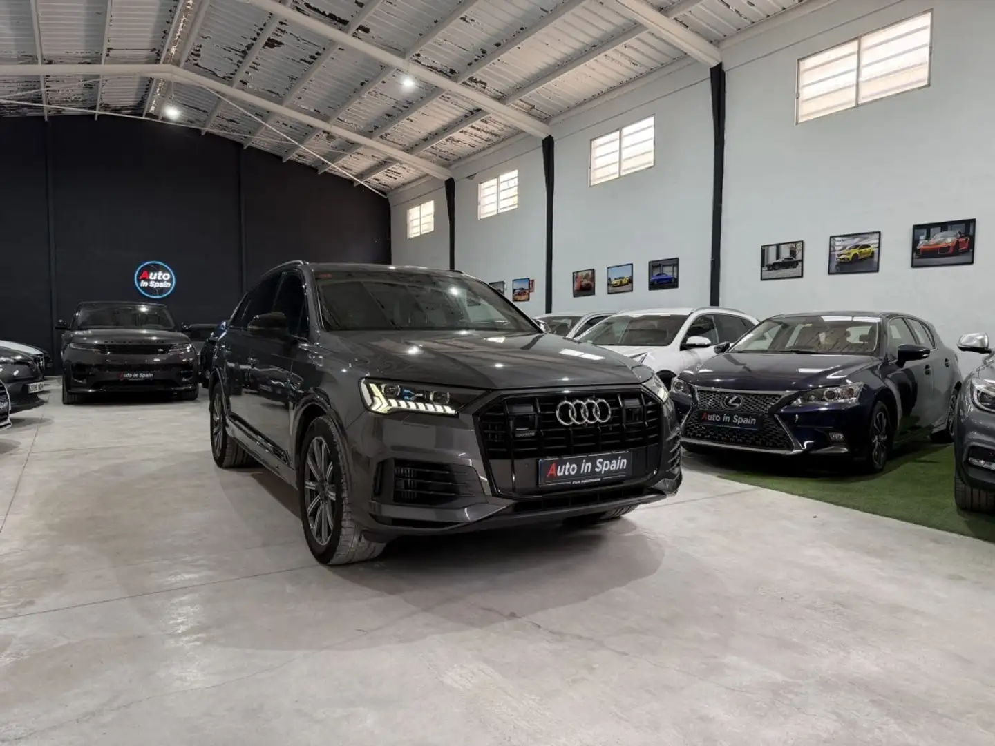 Audi Q7 55 TFSIe quattro tiptronic Gris - 1