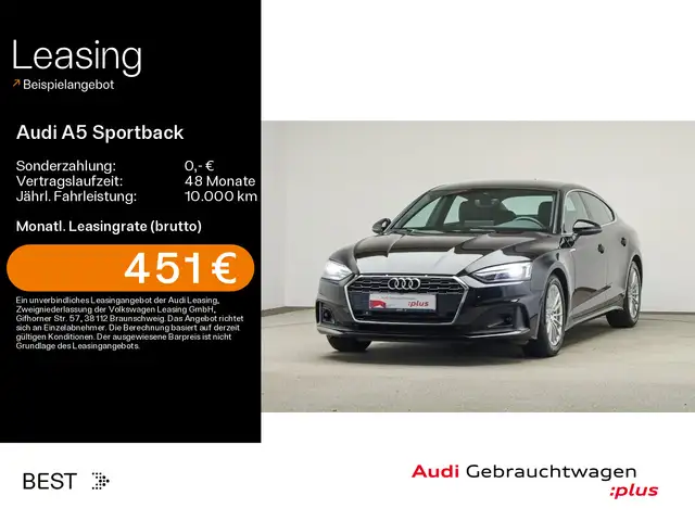 Audi A5 35 TDI S line, Assist, Sound, Navi