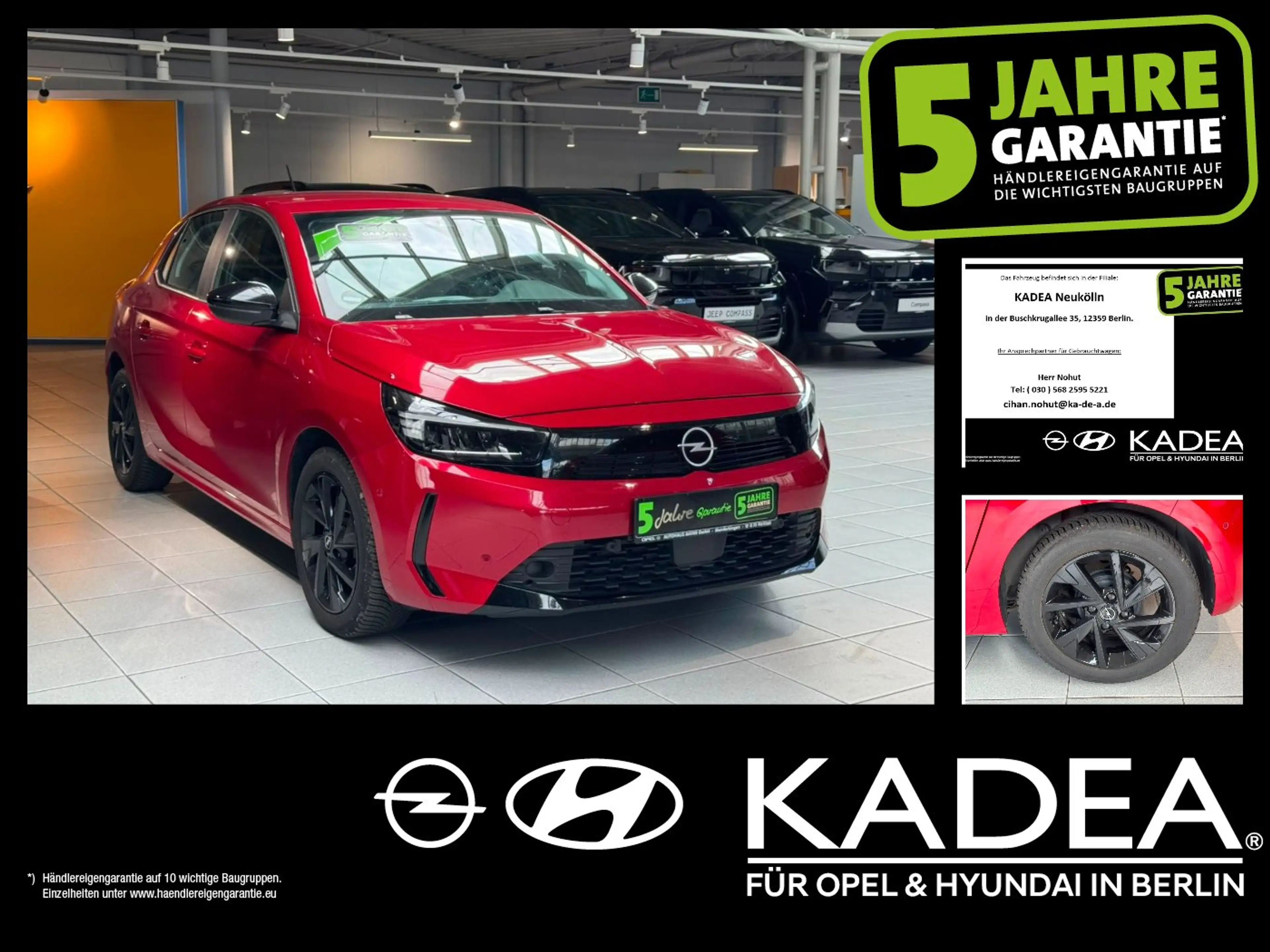 Opel Corsa F 1.2 SHZ+Kam.+LM+PDC+Facelift+SpurW+SpurH