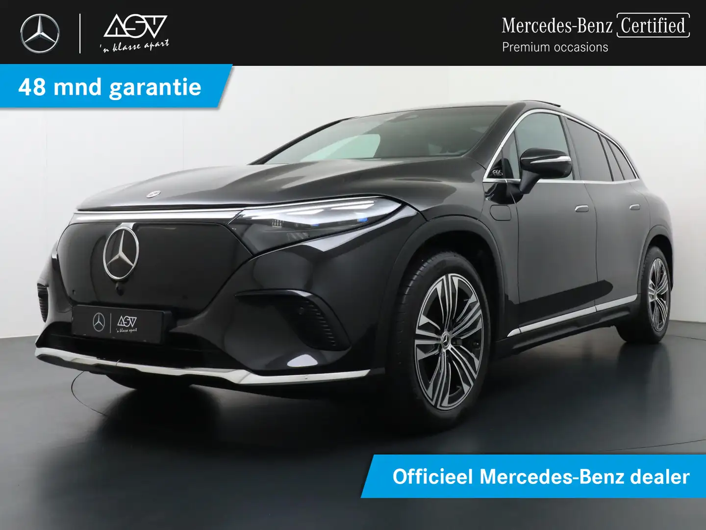 Mercedes-Benz EQS SUV 450+ Luxury Line 108 kWh Wegklapbare trekhaak, Sup Чорний - 1
