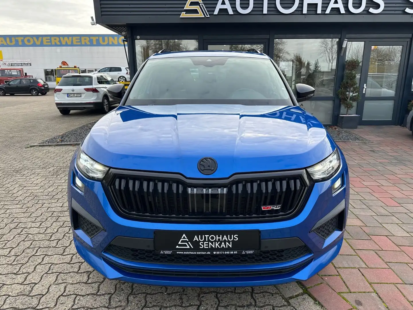 Skoda Kodiaq 2.0 TSI DSG RS 4x4*PANO*R-CAM*ACC*VIRTUAL Bleu - 2