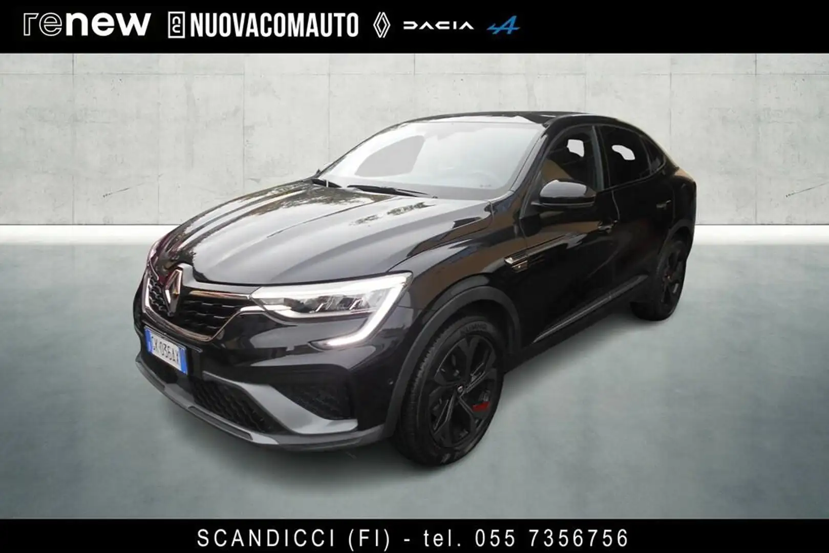 Renault Arkana 1.6 E-Tech hybrid R.S. Line Fast Track 145cv Nero - 1