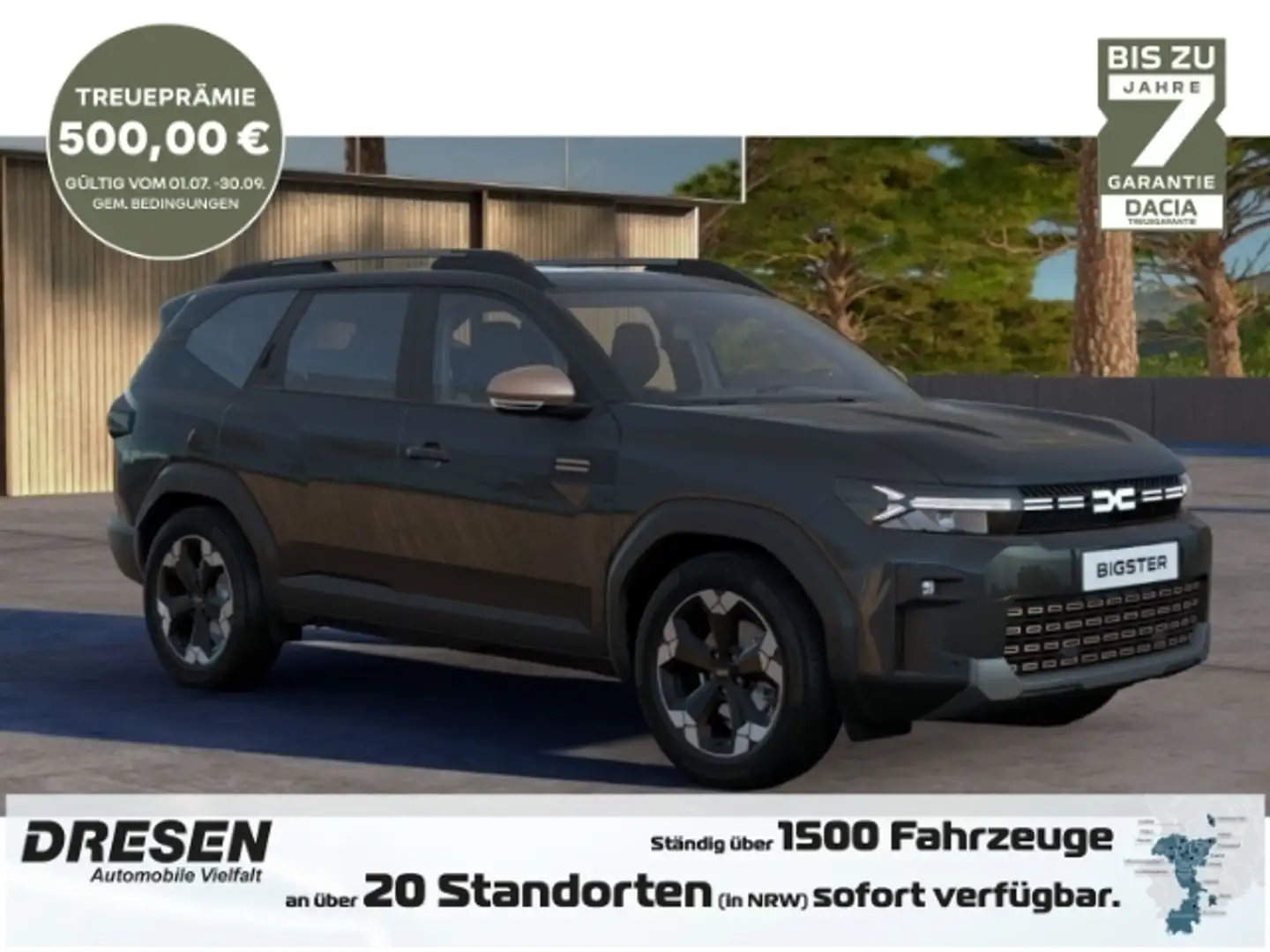 Dacia Bigster Mild-Hybrid 130 4x4 Extreme *Lenkradheitzung*SHZ*T Чорний - 1