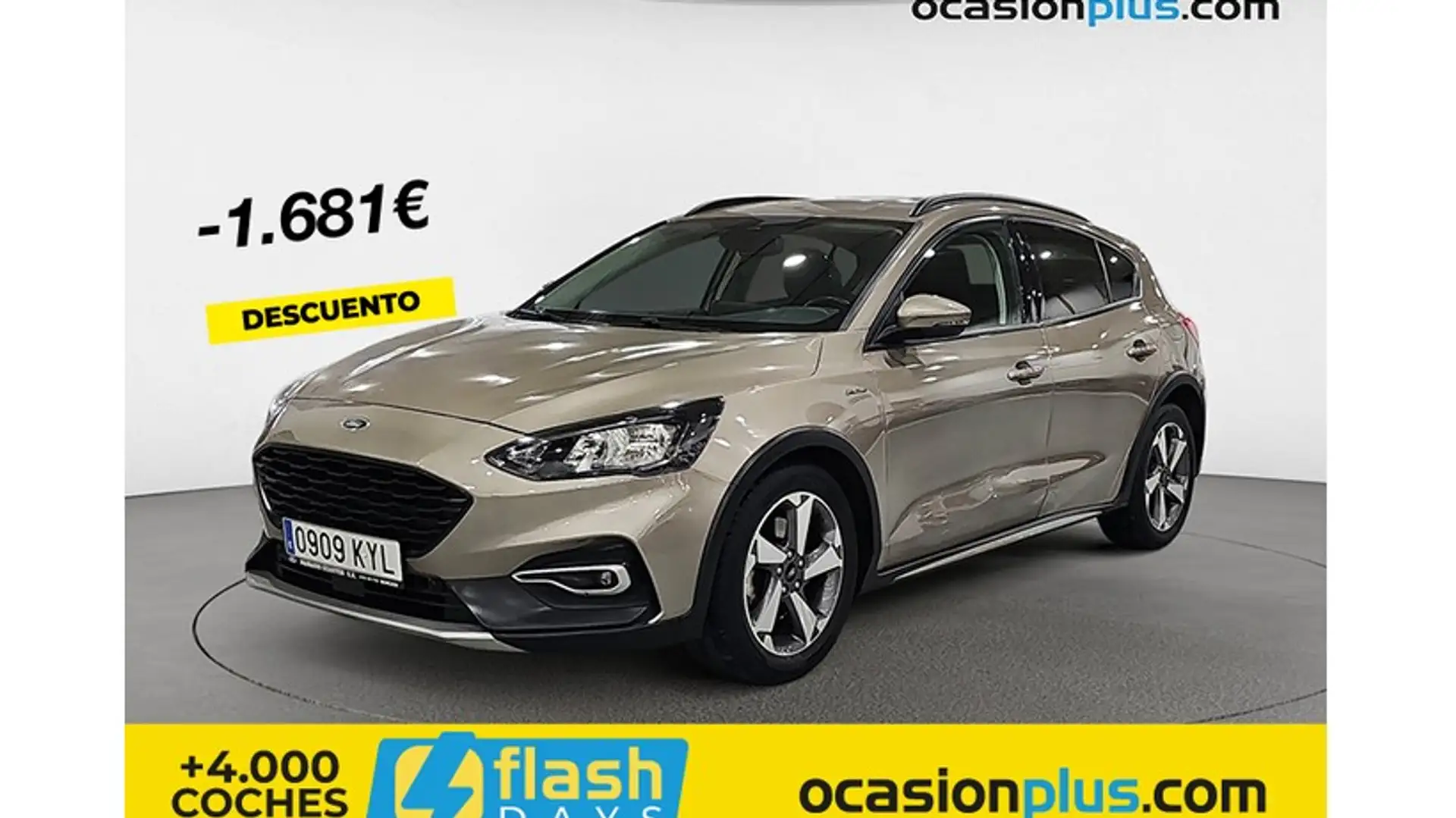 Ford Focus 1.0 Ecoboost Active Aut. 125 Gris - 1