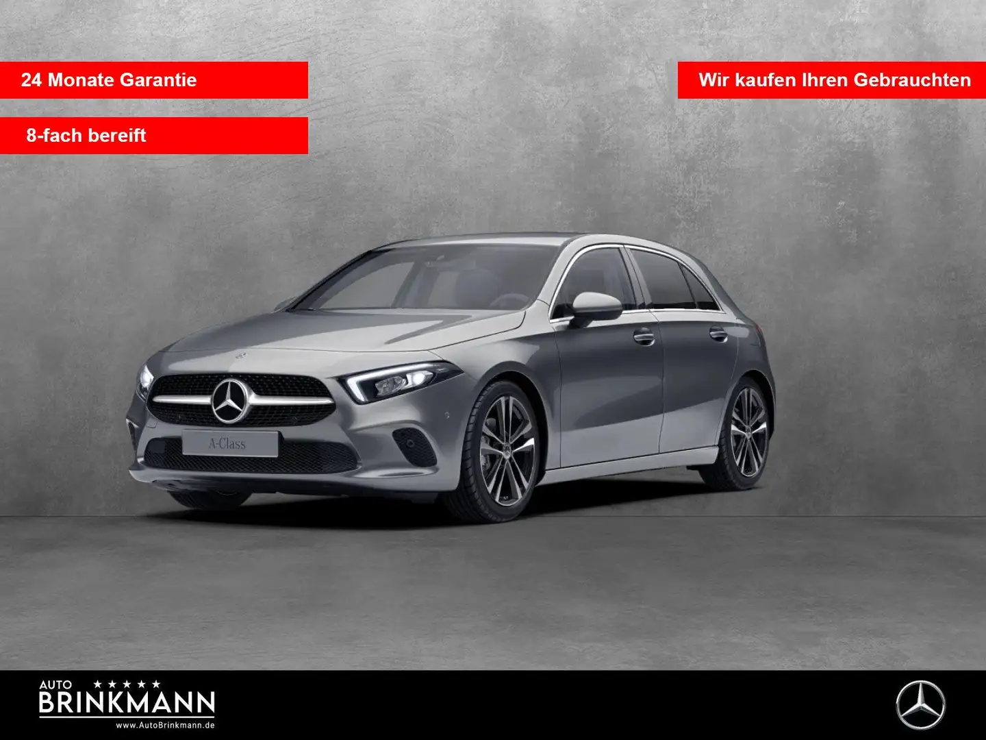 Mercedes-Benz A 180 A 180 LED/KAMERA/TOTW./SPURH./PROGRESSIVE SHZ Grau - 1