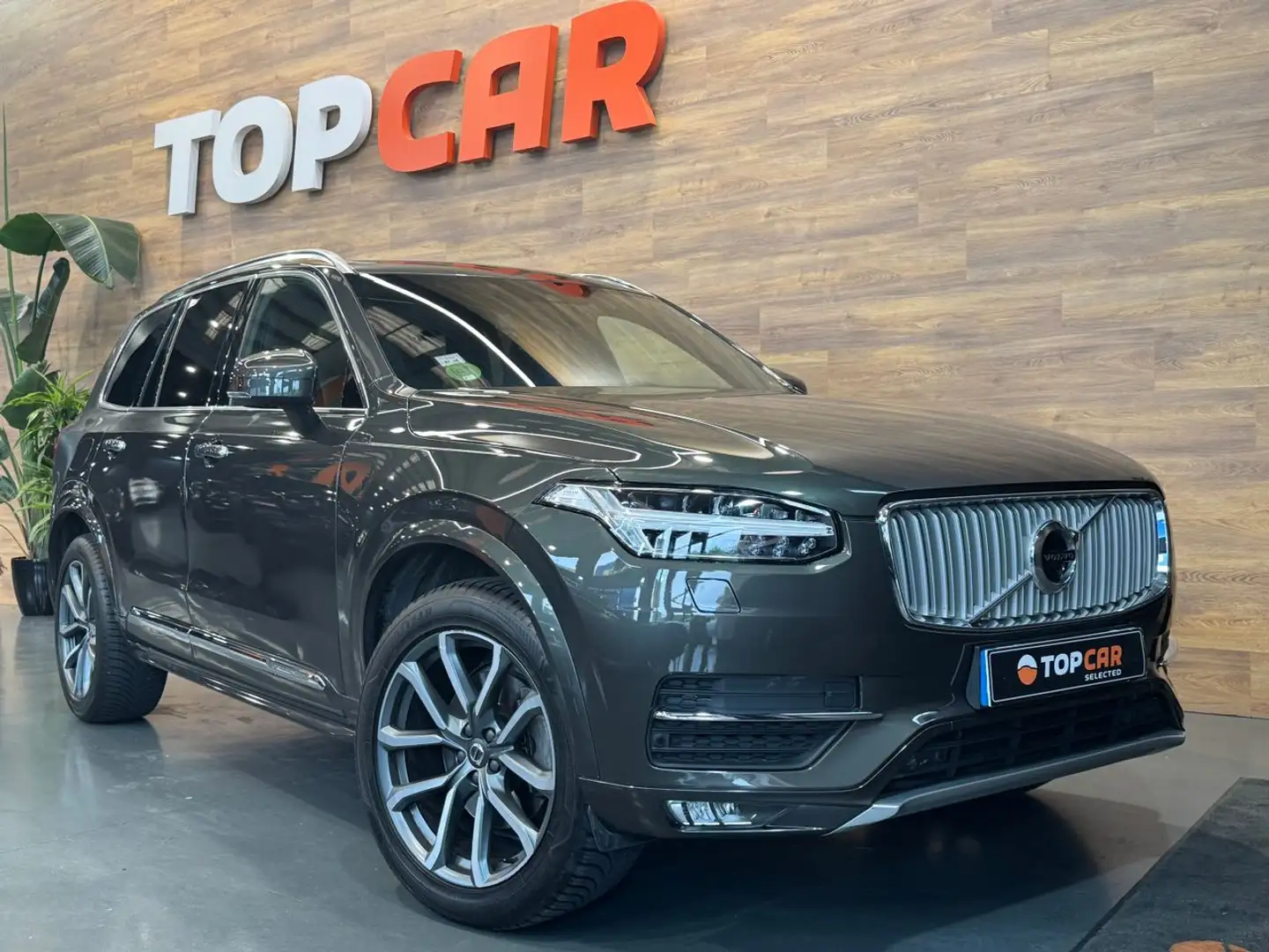 Volvo XC90 B5 Inscription 7pl. AWD Aut. Gris - 2