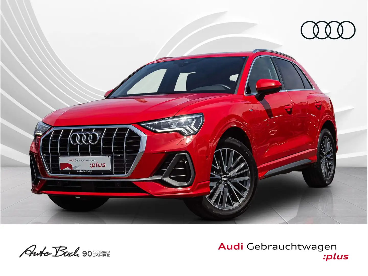 Audi Q3 S line 40TDI qu Navi LED Standhzg Panorama vi Rouge - 1