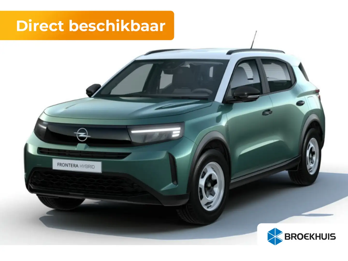 Opel Frontera 1.2 HYBRID 145PK EDITION NAVI / LED / CLIMA / CAME Groen - 1