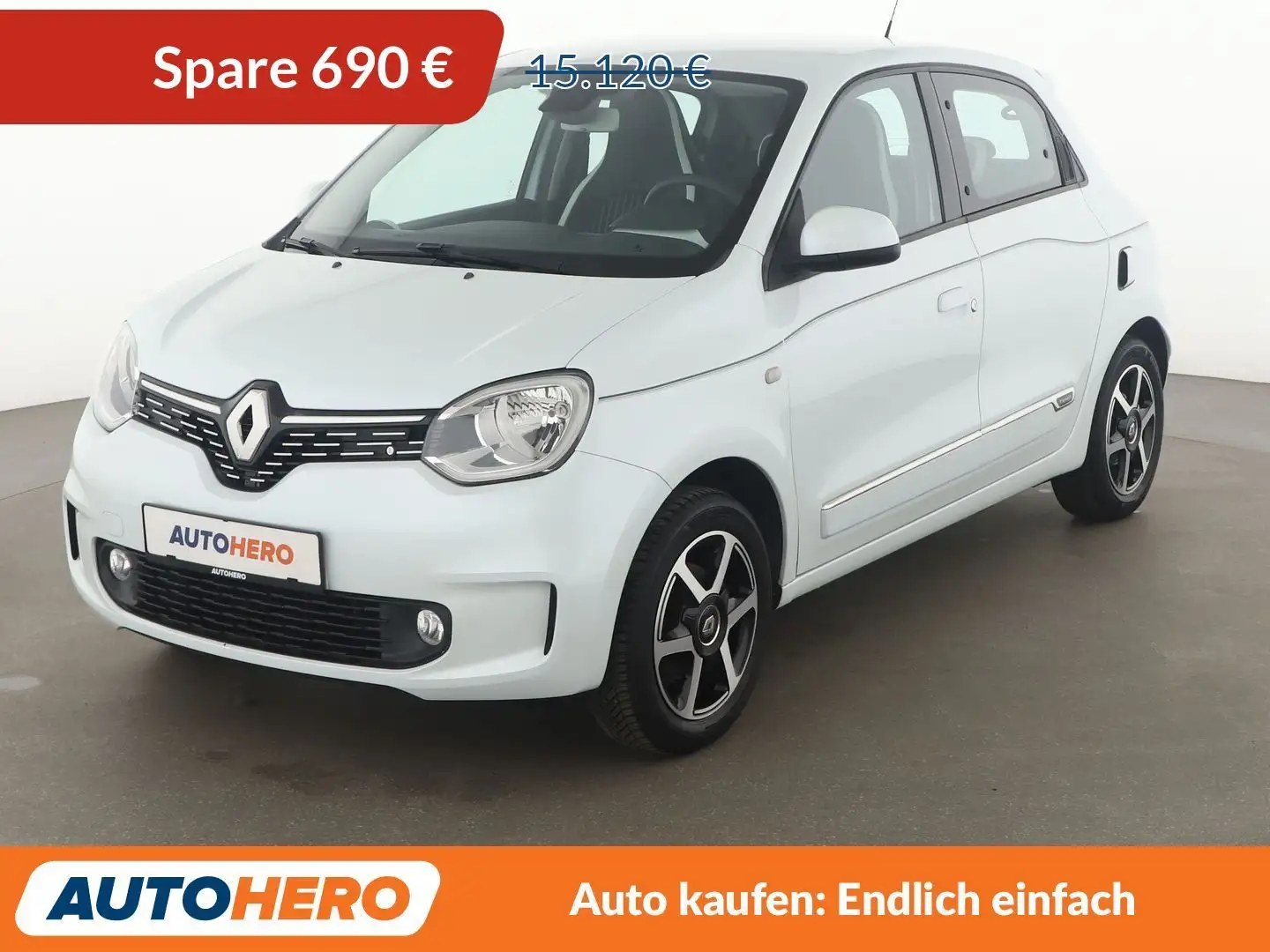 Renault Twingo 0.9 TCe Intens Aut.*TEMPO*LIMITER*KLIMA* Weiß - 1