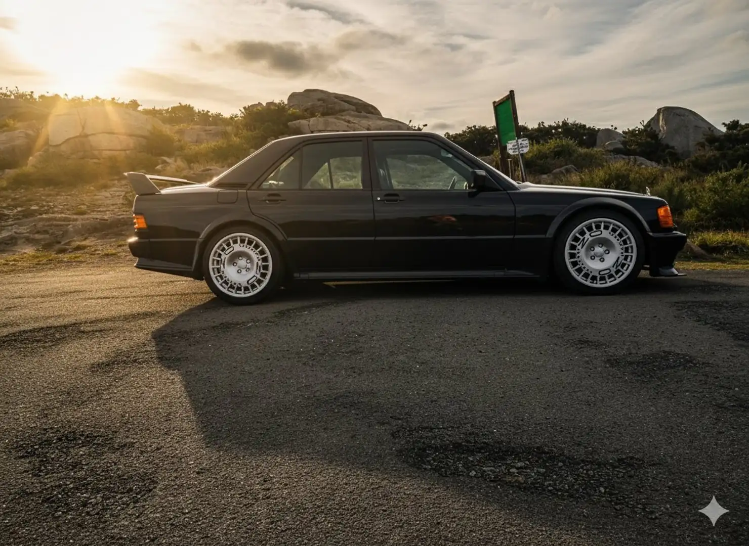 Mercedes-Benz 190 190E 2.3-16 Negro - 2