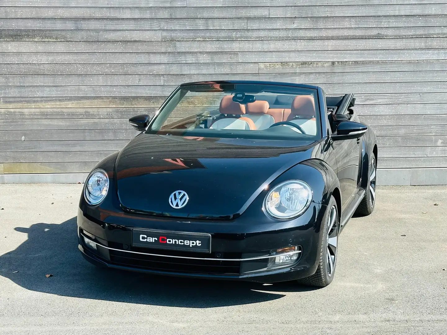 Volkswagen Beetle CABRIO CUP**NAVI**18"ALU**TOP COMBO !!!! Zwart - 2
