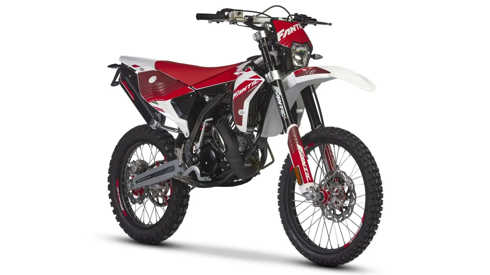 Fantic 50E 50 XE ENDURO PERFORMANCE 2T E5 MY23 bijela - 1