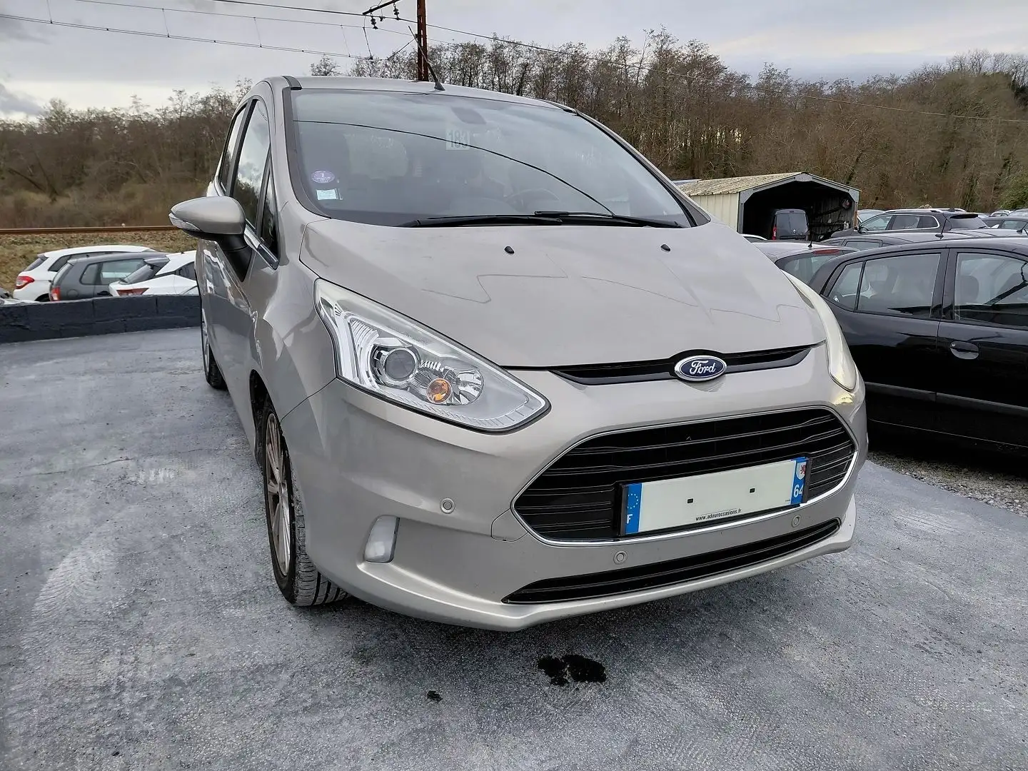 Ford B-Max 1.6 TI-VCT 105CH EDITION POWERSHIFT Gris - 1