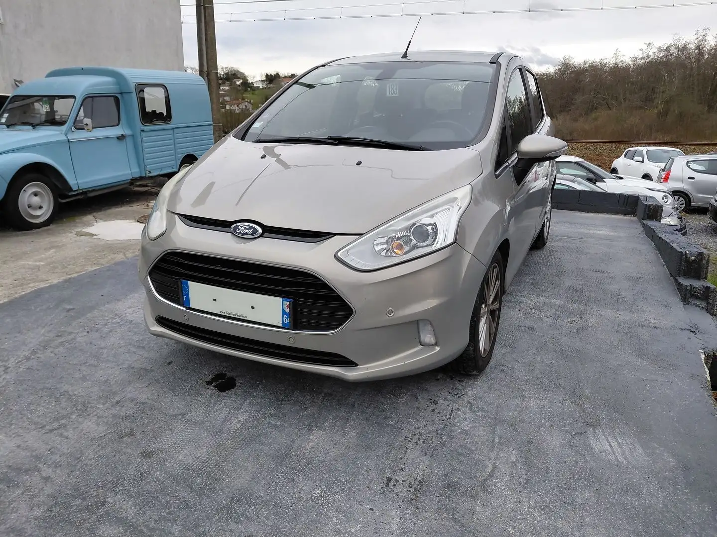 Ford B-Max 1.6 TI-VCT 105CH EDITION POWERSHIFT Gris - 2