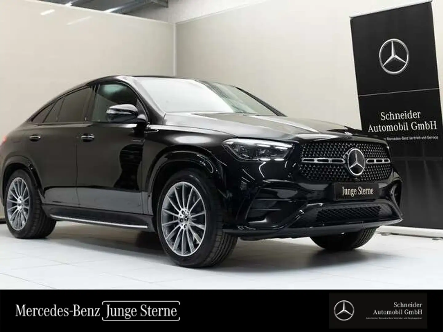 Mercedes-Benz GLE 350 de 4MATIC Coupé ACC W-Paket Sport S-Sitz Noir - 1