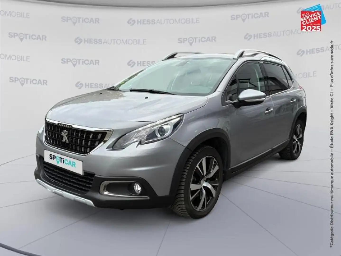 Peugeot 2008 1.5 BlueHDi 120ch E6.c Allure S/S EAT6 GPS Camera Carplay Grigio - 1