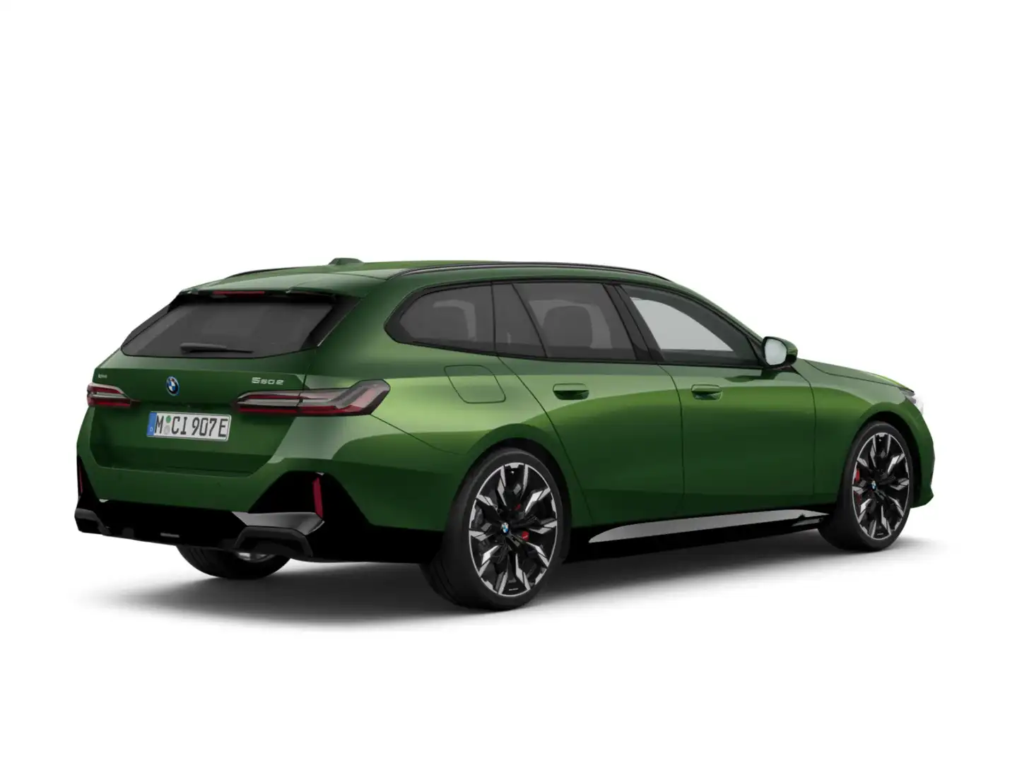 BMW 5 serie Touring 550e xDrive | M sportpakket Pro | Зелений - 2