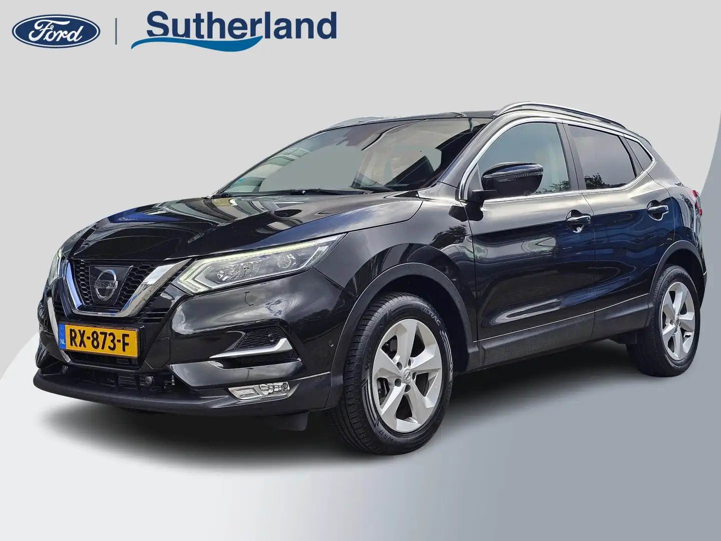 Nissan Qashqai 1.2 Business Edition 115 pk Automaat | Led verlich Noir - 1