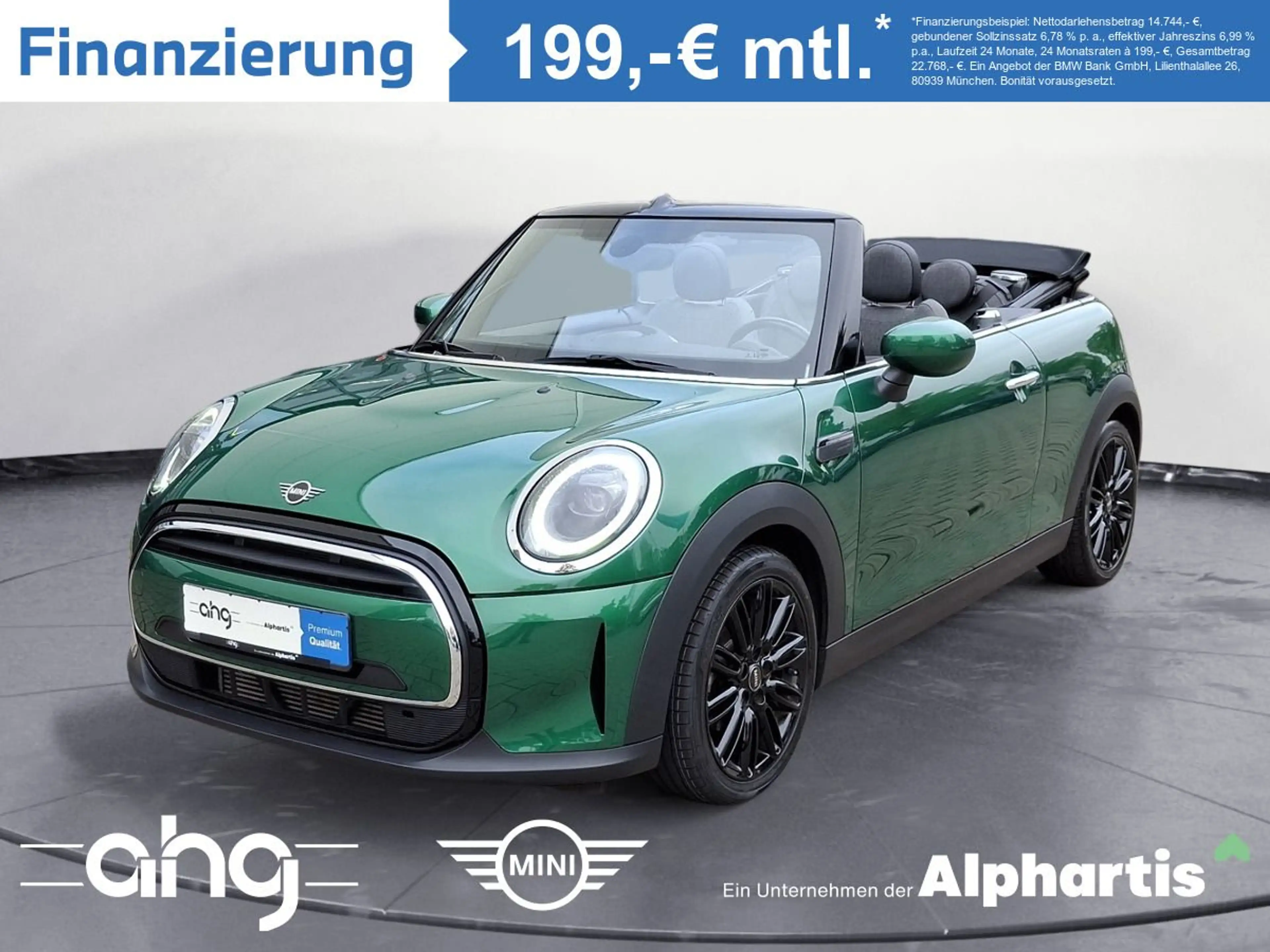 MINI One Cabrio Classic Trim Navi PDC