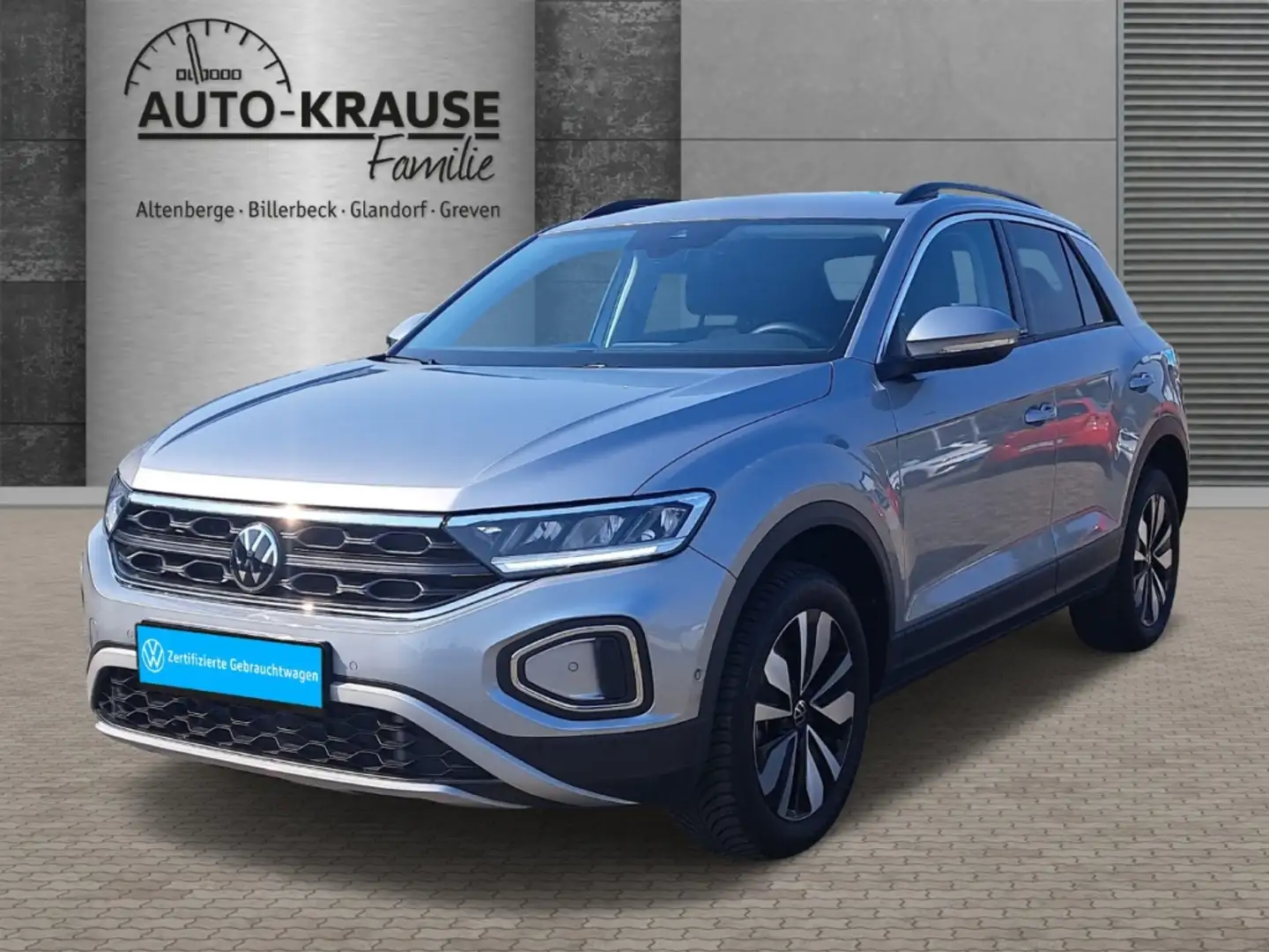 Volkswagen T-Roc 1.5 TSI DSG Move Navi digitales Cockpit LED CarPla Silber - 1