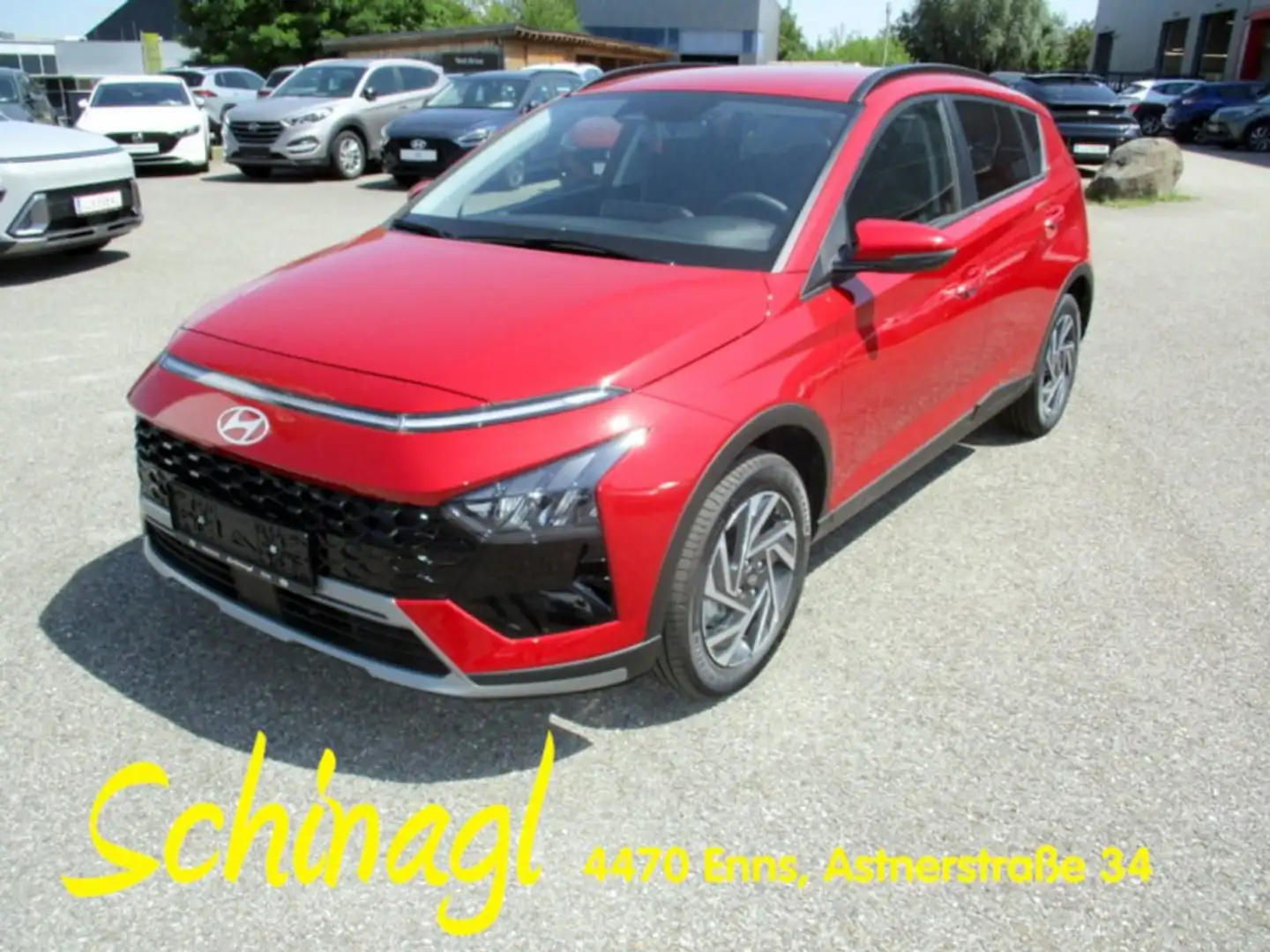Hyundai BAYON GO Plus 1.2 MPI y5bu1 Rot - 1