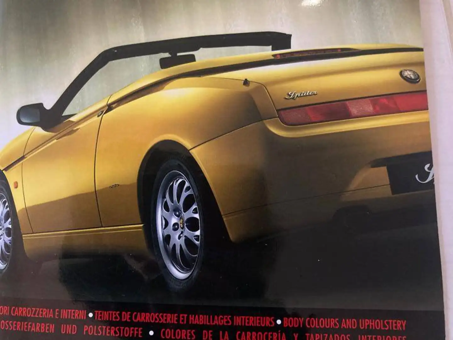 Alfa Romeo Spider Spider 2,0 Twin Spark 16V L Gold - 1