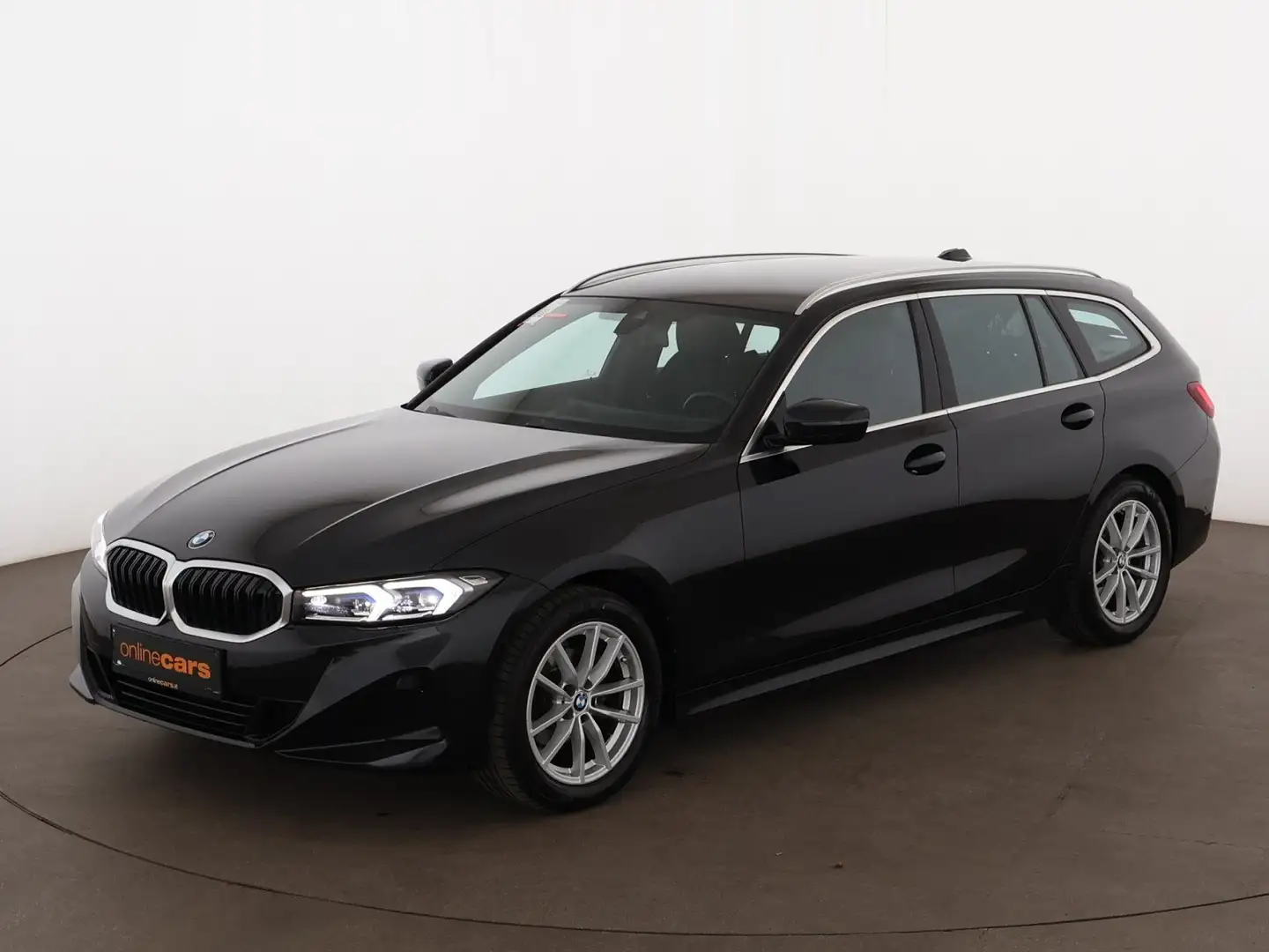 BMW 318 d Touring Aut LED STANDHZG HEAD-UP LEDER NAVI Schwarz - 2