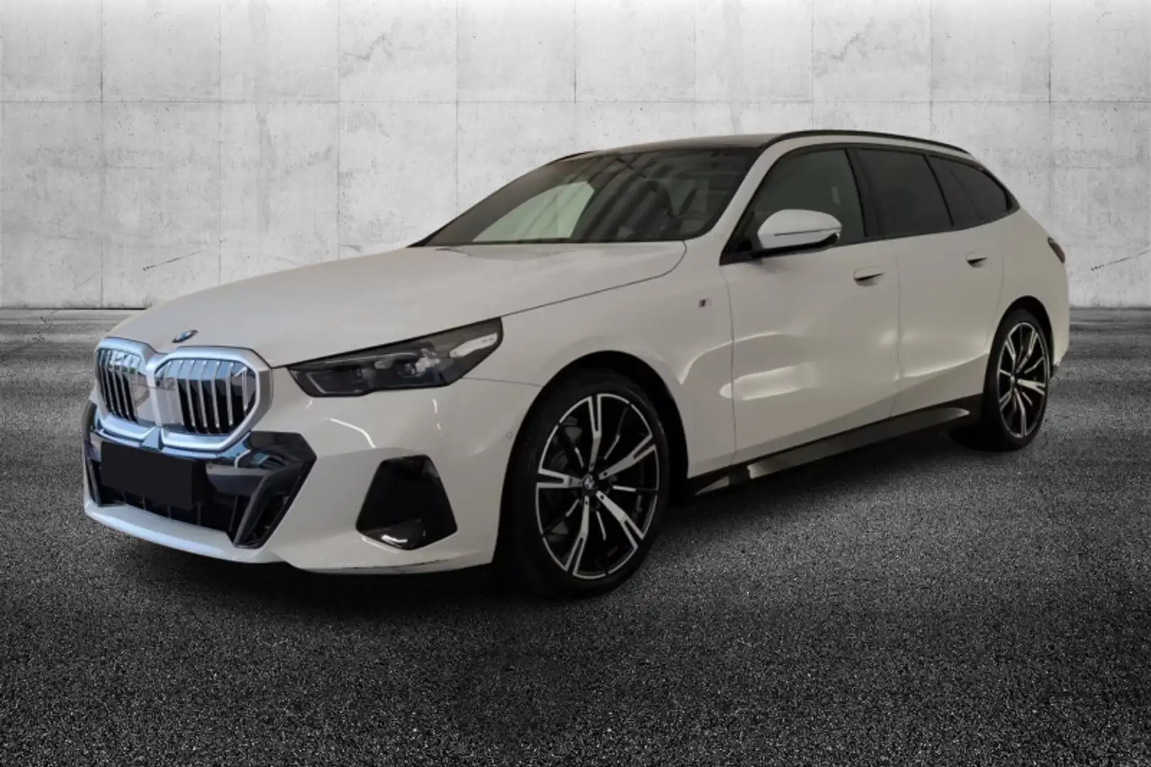 BMW 520 520d 48V xDrive Touring Msport Blanc - 1