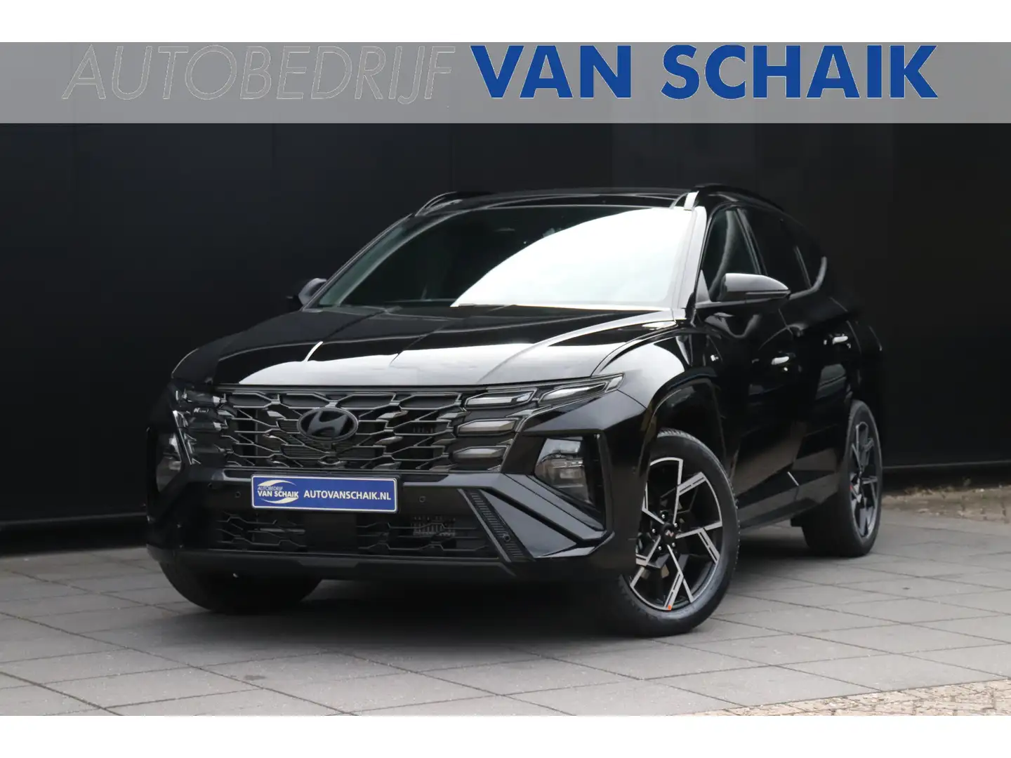 Hyundai TUCSON 1.6 T-GDI PHEV N Line Sky Plug-in 256 PK Nieuwe mo Zwart - 1