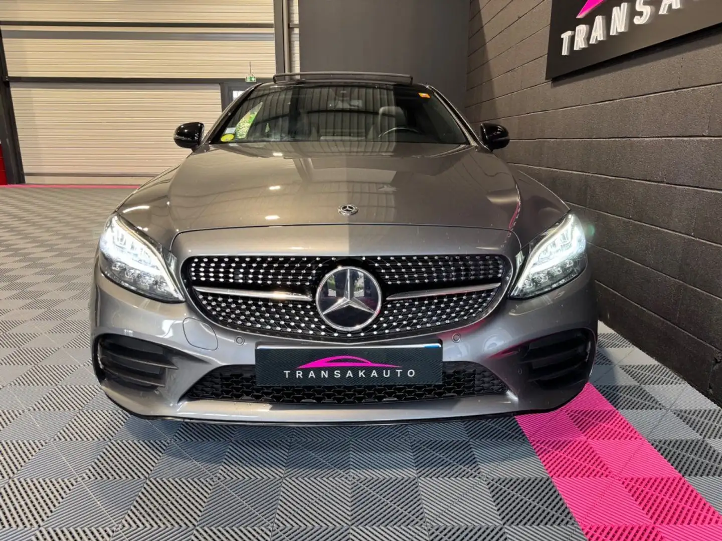 Mercedes-Benz C 220 220 d 9G-Tronic AMG Line Gris - 2