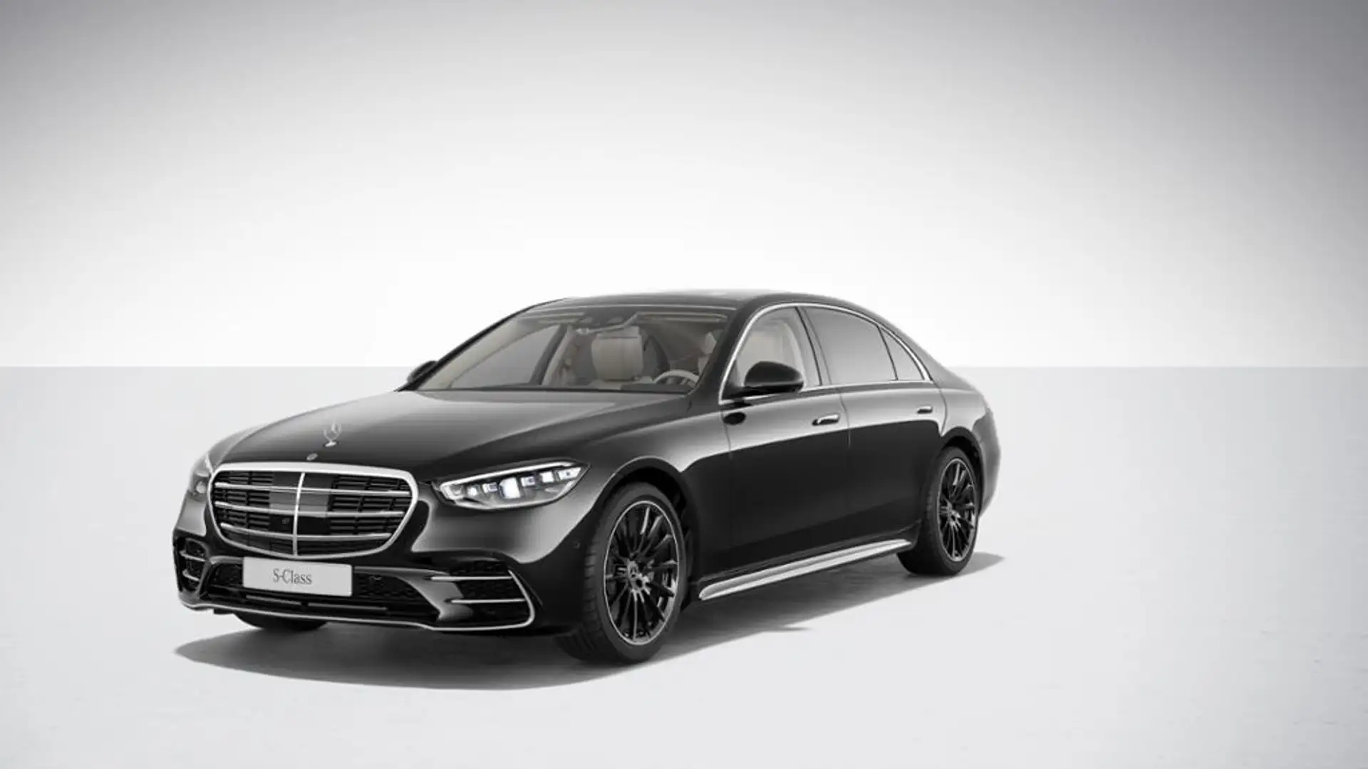 Mercedes-Benz S 450 d 4M lang AMG/DigitalLight/Fahrass/Sitzklim Schwarz - 1