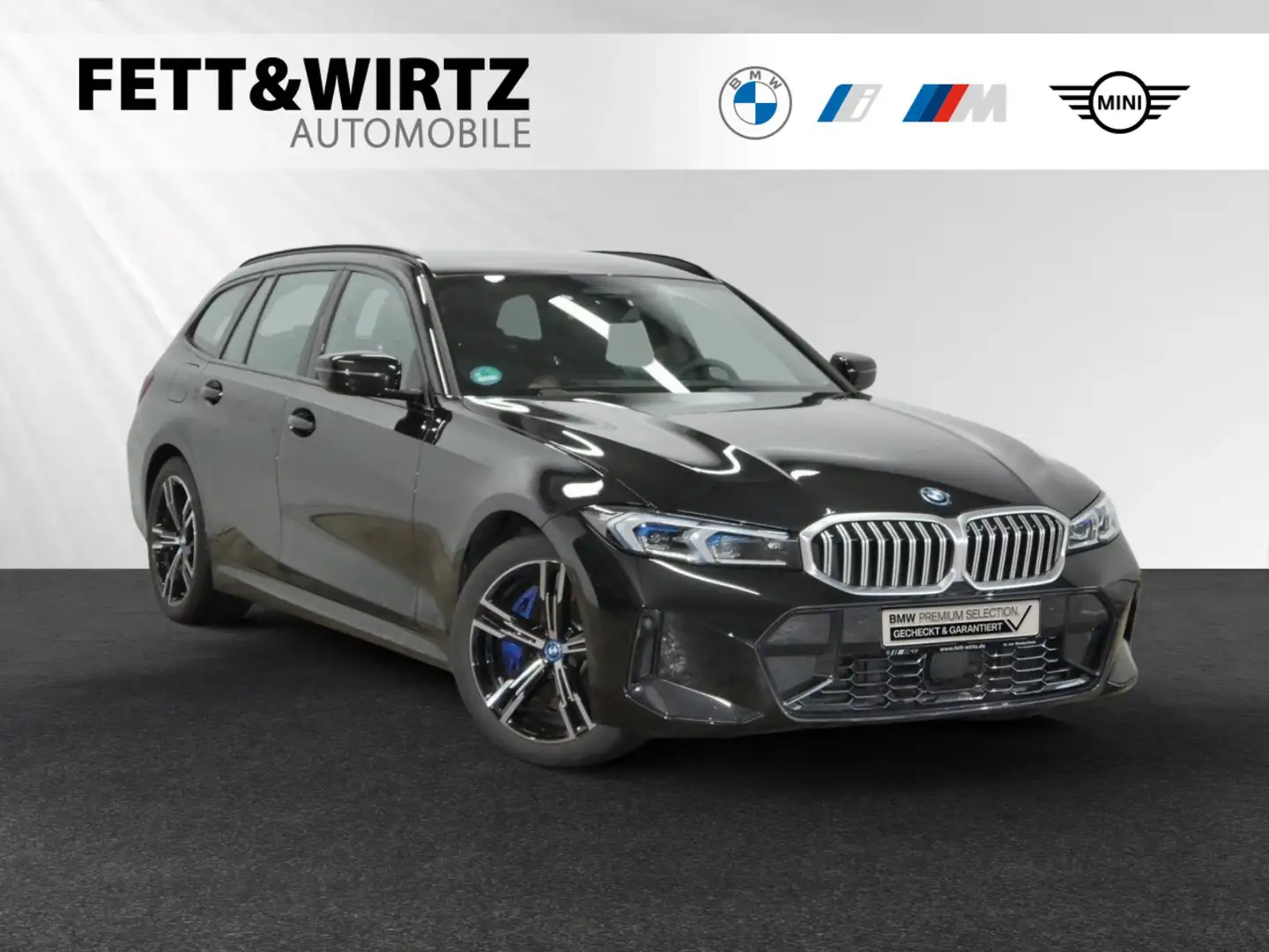 BMW 330 e Touring M Sport|AHK|H/K|Stop&Go|Head-Up Schwarz - 1