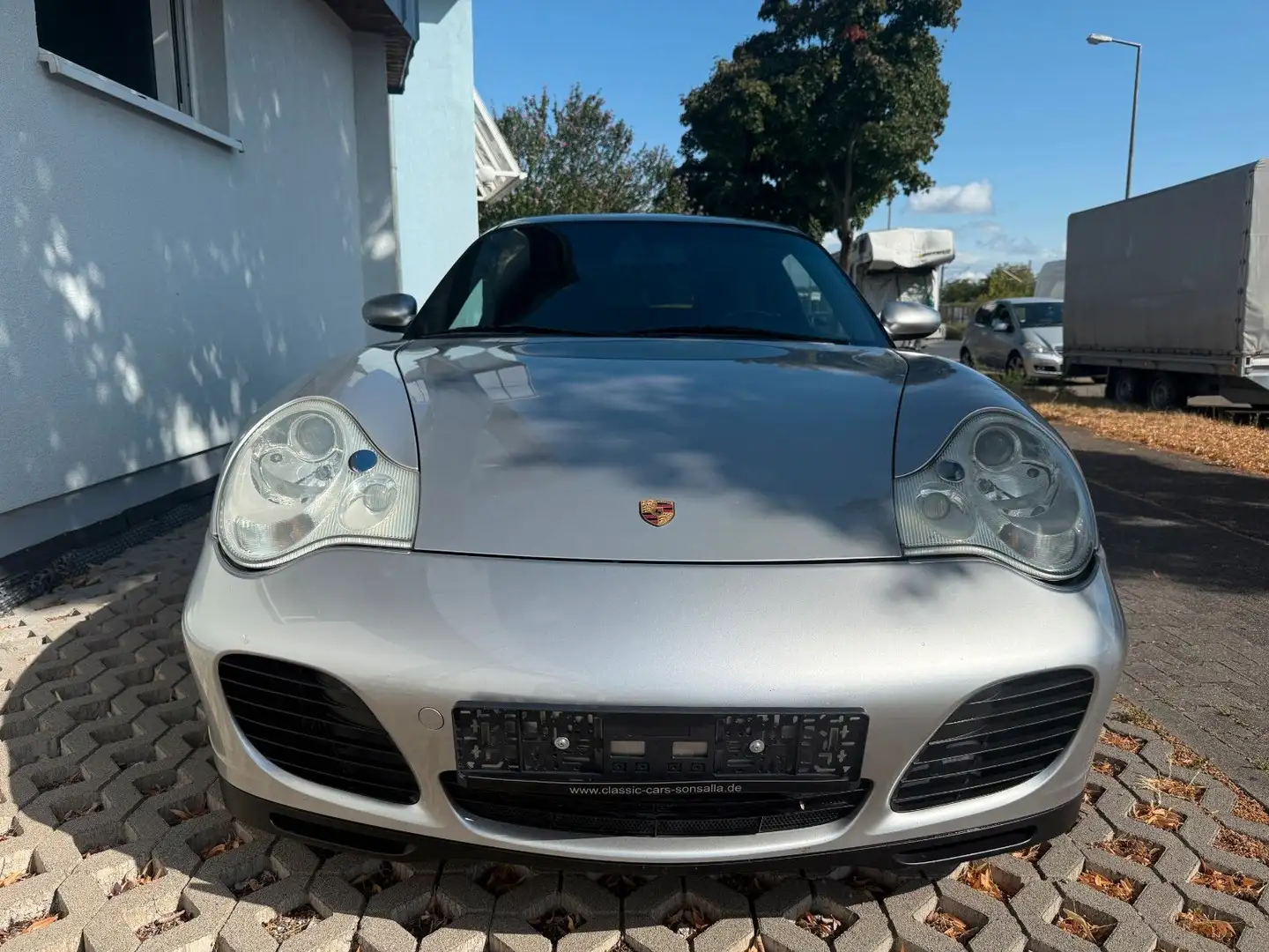 Porsche 996 911 Carrera 4 S Coupe, Navi, Top Zustand Silber - 2