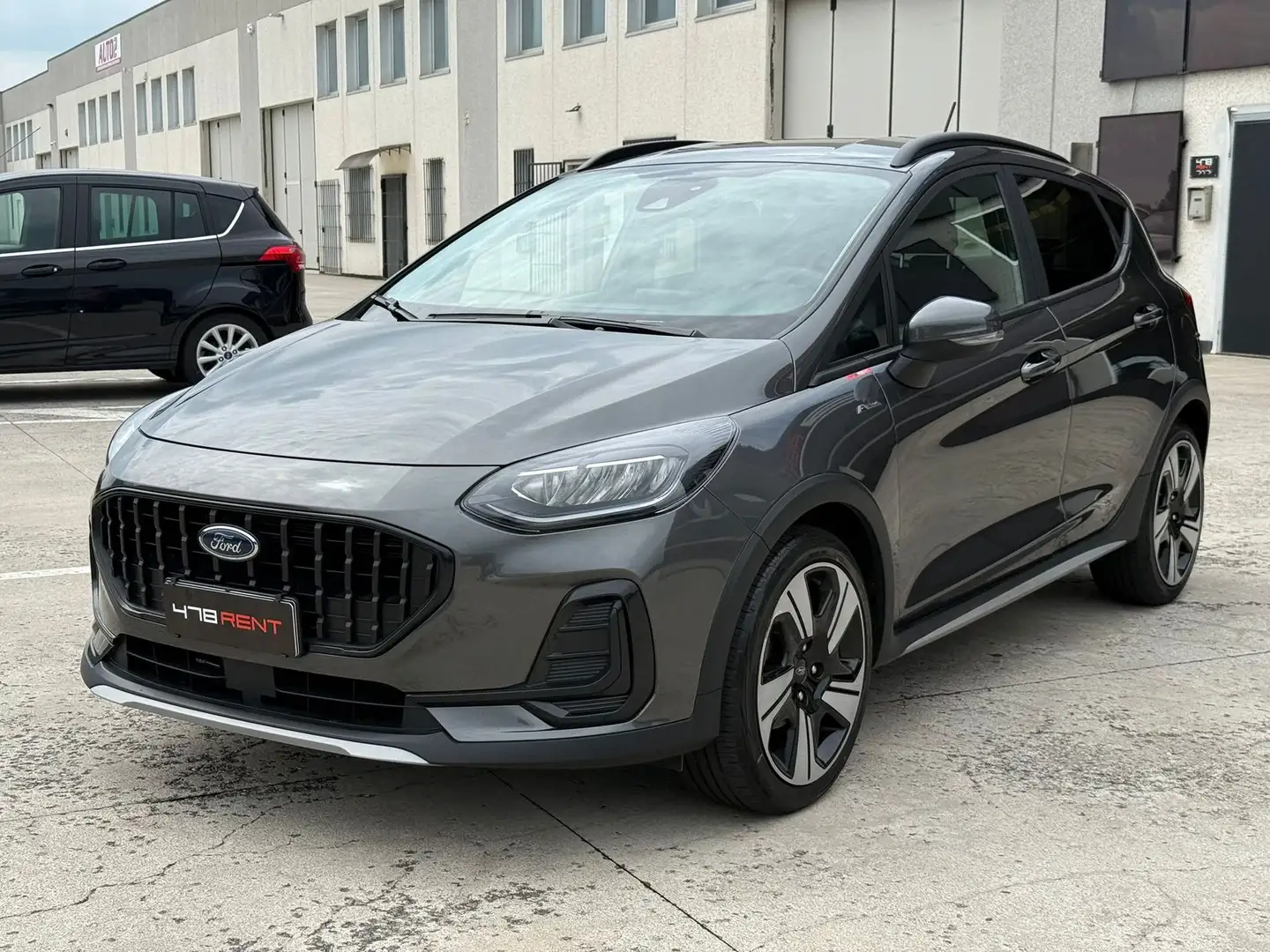 Ford Fiesta Fiesta 1.0 Ecoboost Hybrid 125 CV 5 porte Active Grigio - 1