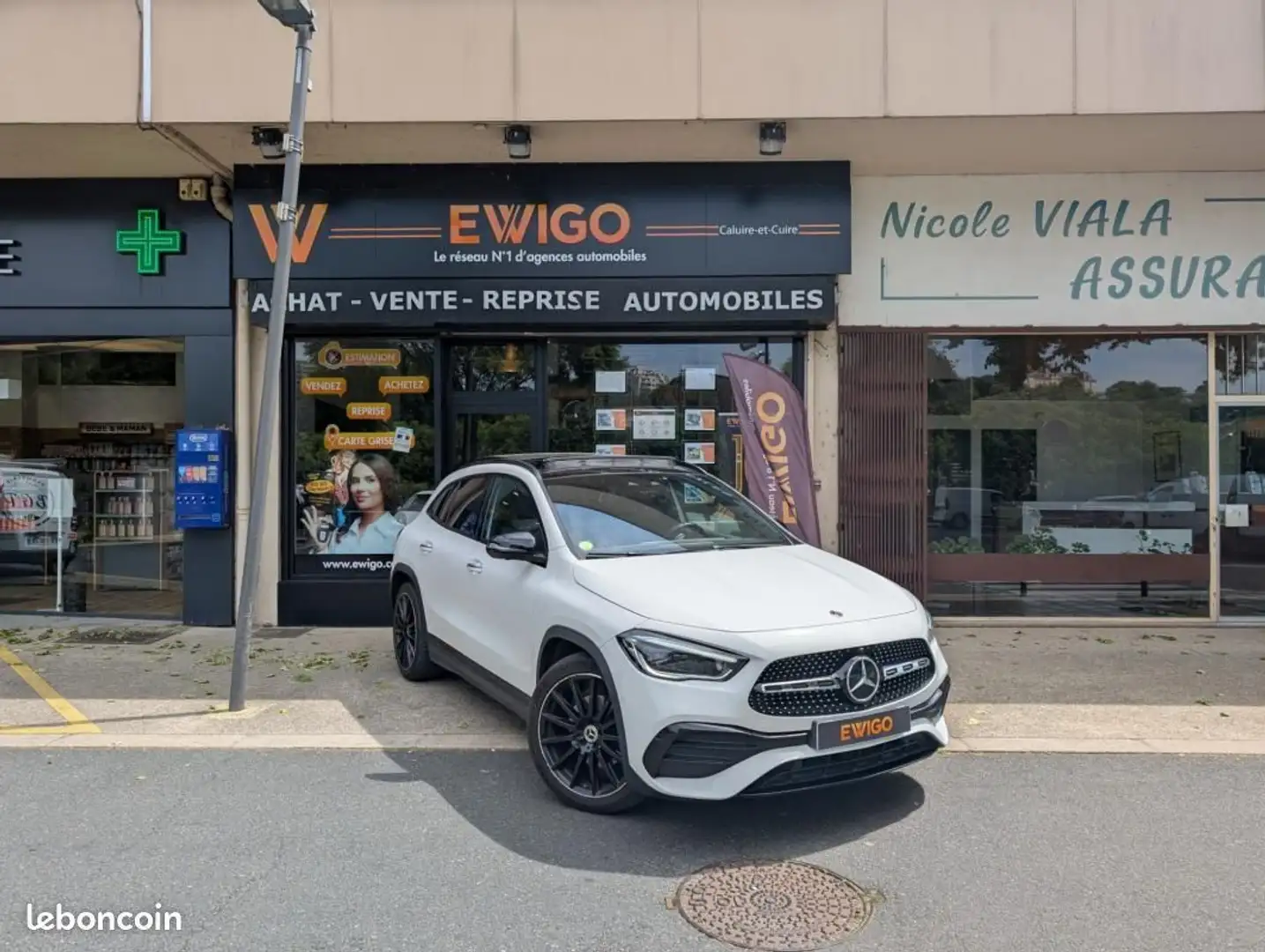 Mercedes-Benz GLA 220 Classe Mercedes II (H247) 220 D 190CH 4MATIC AMG L Weiß - 1